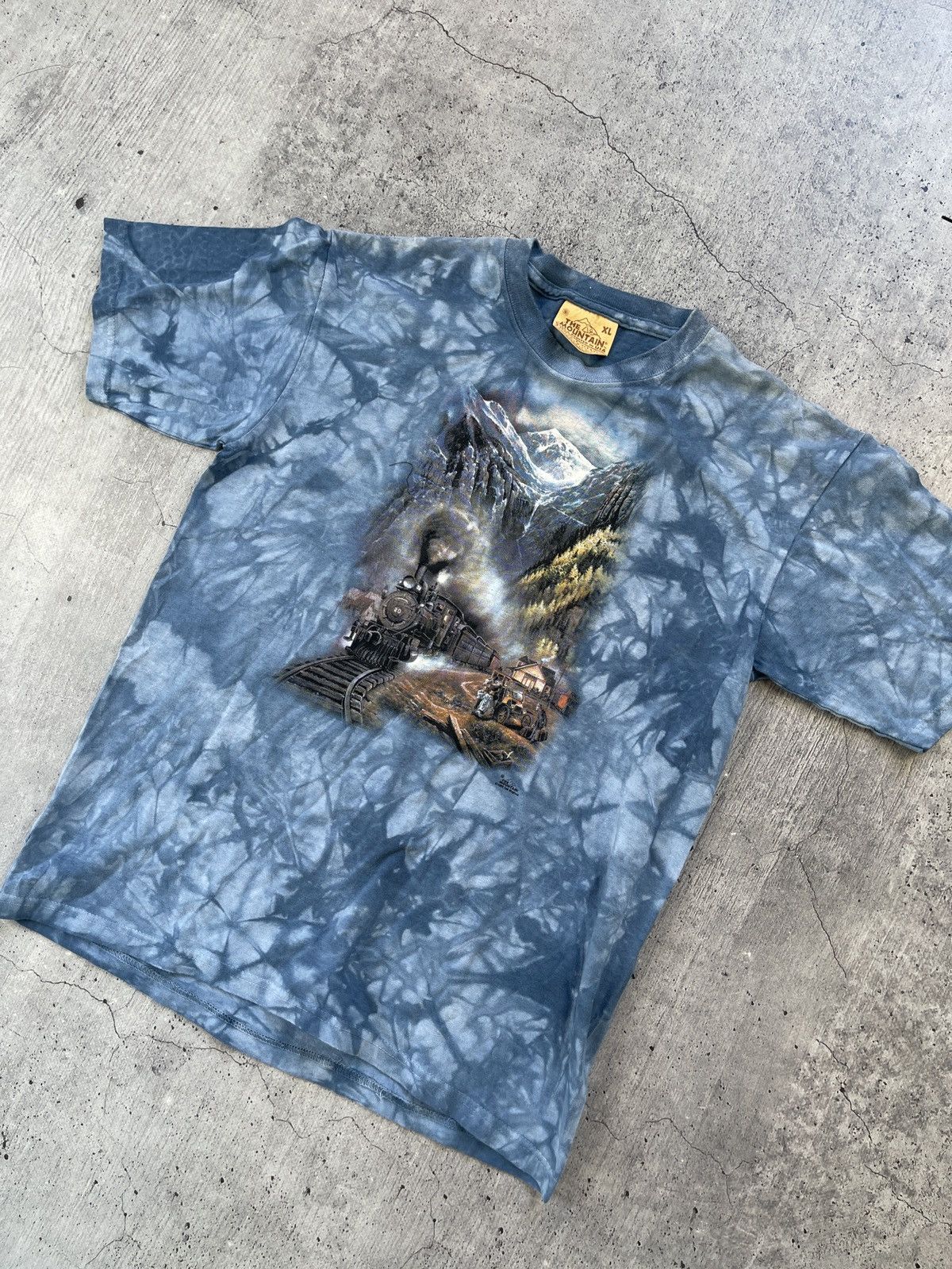 The Mountain × Vintage 1999 The Mountain Tee Size US XL / EU 56 / 4 - 4 Thumbnail