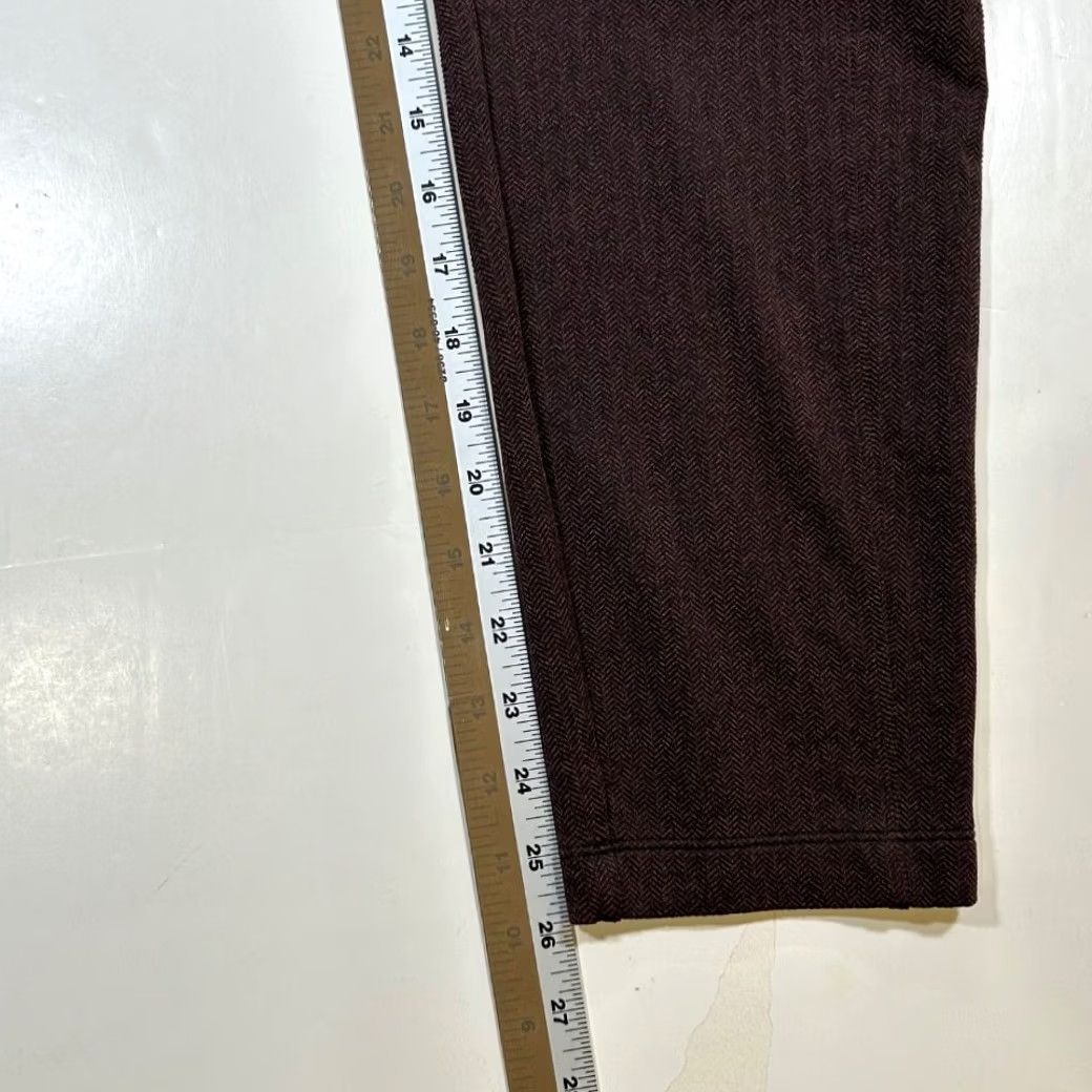 Athleta Athleta Delancey Herringbone Leggings Chevrons Career Womens 2X Brown Size 40" / US 18 - 7 Thumbnail