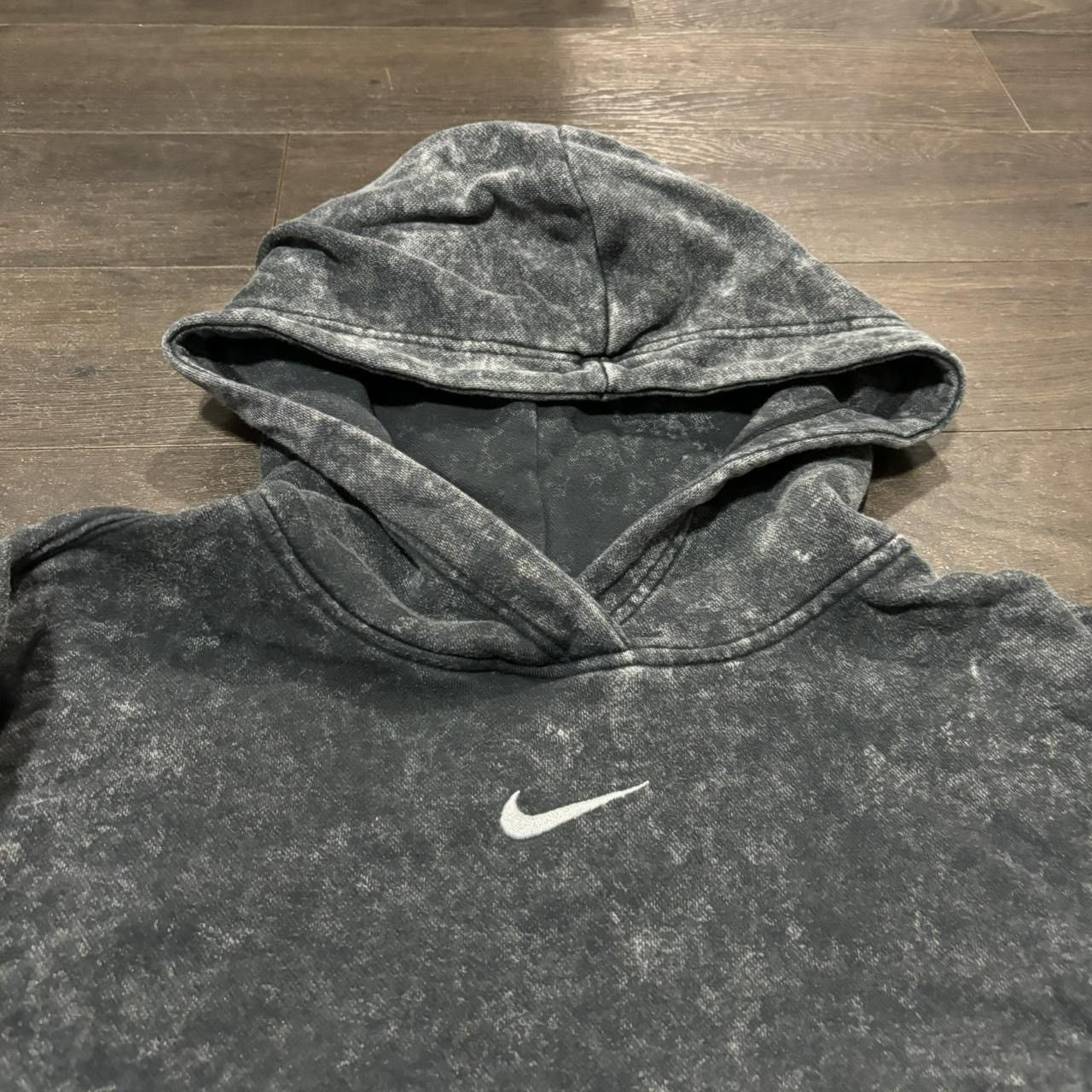 nike tie dye hoodie black