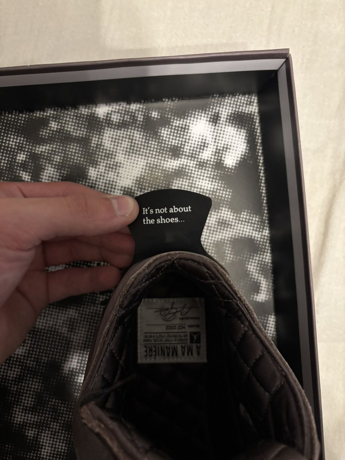 A Ma Maniere Nike Air Jordan x A Ma Maniere Jordan 4 Violet Ore Size US 8 / EU 41 - 7 Thumbnail