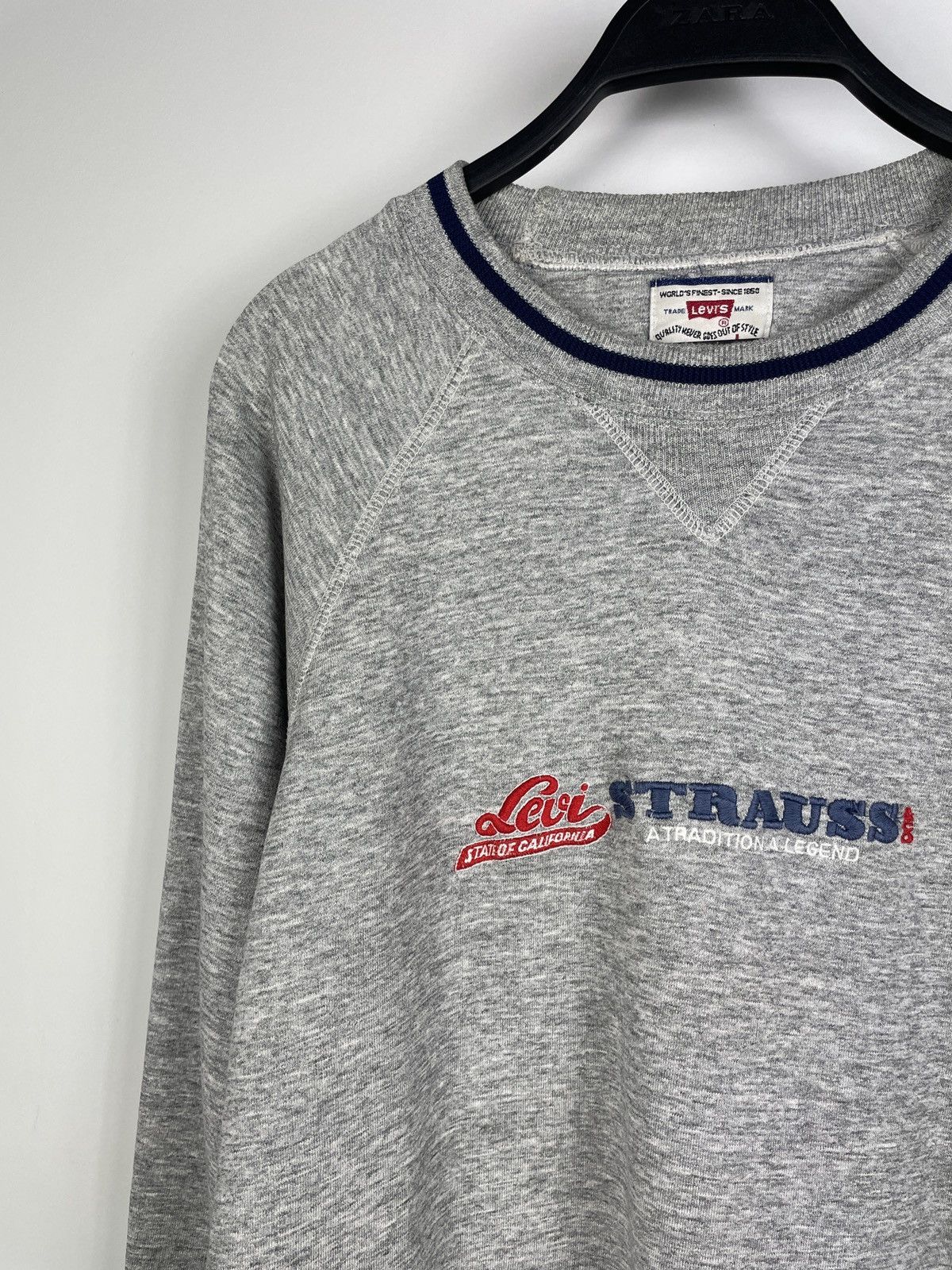 Levi's × Levi's Vintage Clothing × Vintage Vintage 90’s Levi’s Sweatshirt Size US L / EU 52-54 / 3 - 2 Thumbnail