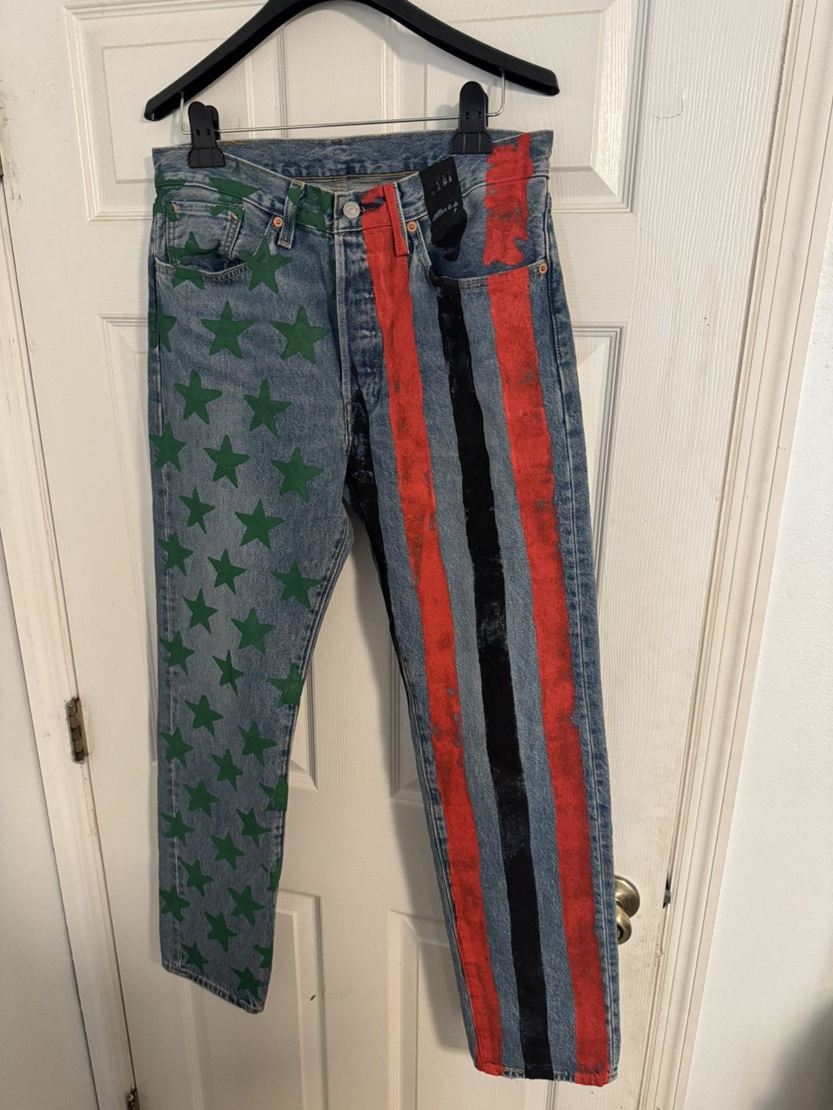 Cactus Plant Flea Market × DENIM TEARS Denim Tears x CPFM 4th of July denim Size US 32 / EU 48 - 2 Thumbnail