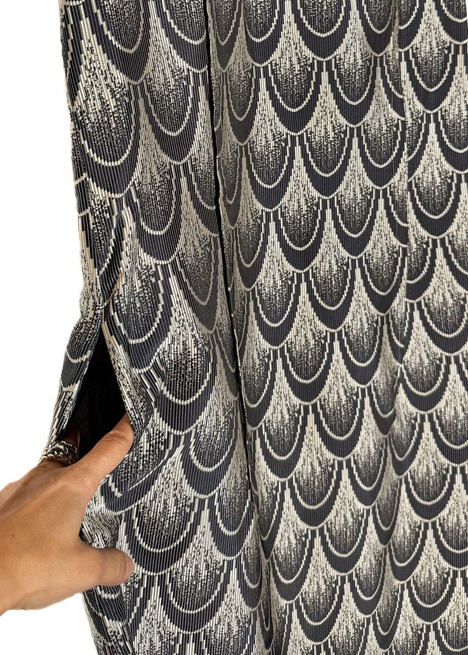 Marni Marni Grey Plissé Scallop Sleeveless Dress Size M / US 6-8 / IT 42-44 - 4 Thumbnail