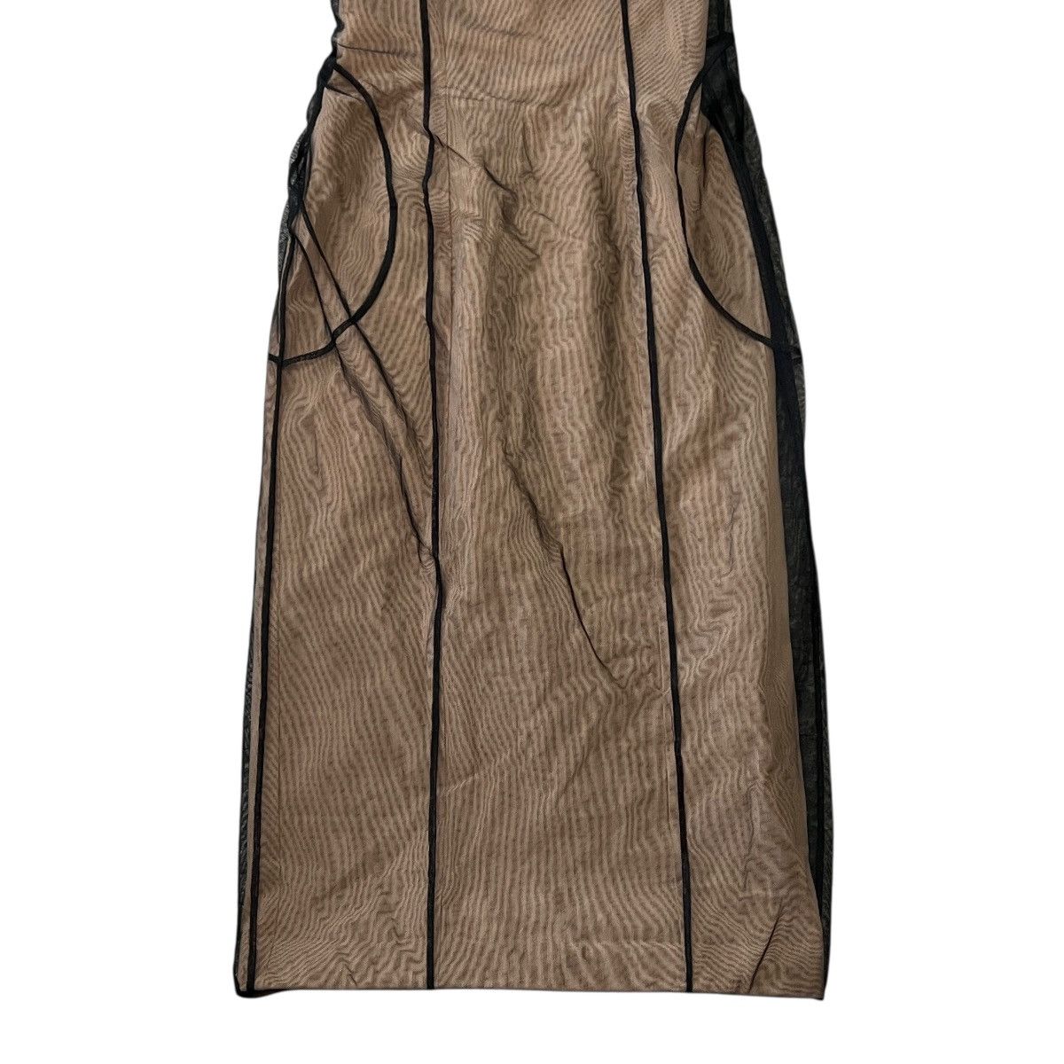 Gucci GUCCI By TOM FORD 2001SS Runway Mesh Corset Bodycon Dress Size M / US 6-8 / IT 42-44 - 5 Thumbnail