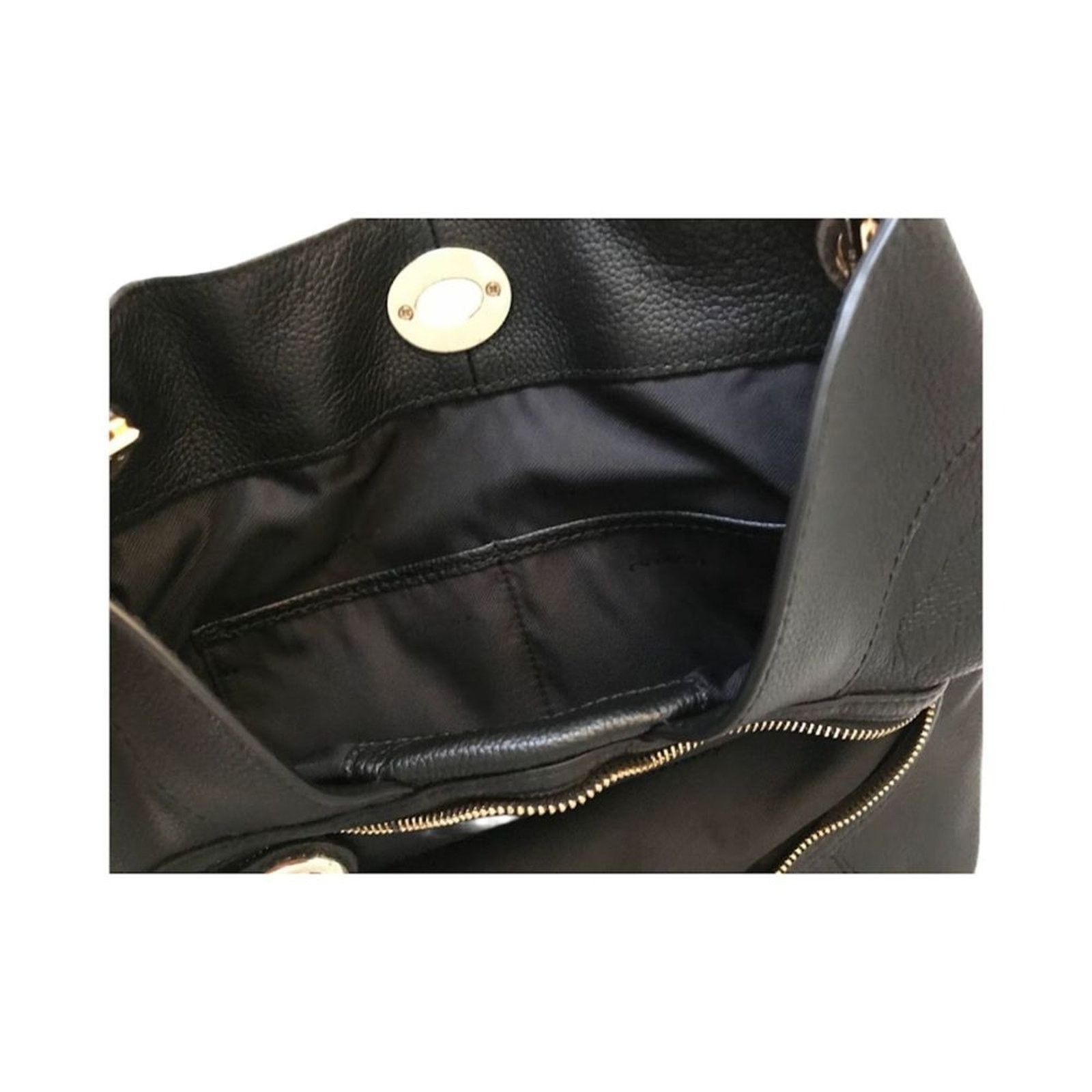 Coach NWOT Coach Turnlock Edie Pebble Leather Shoulder Bag 36855 Size ONE SIZE - 13 Thumbnail