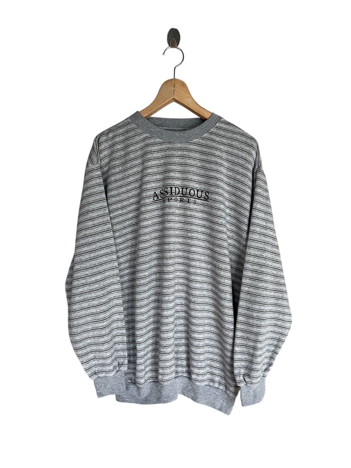 Vintage Vintage Schema Striped Design Sweatshirt Size US L / EU 52-54 / 3 - 1 Thumbnail