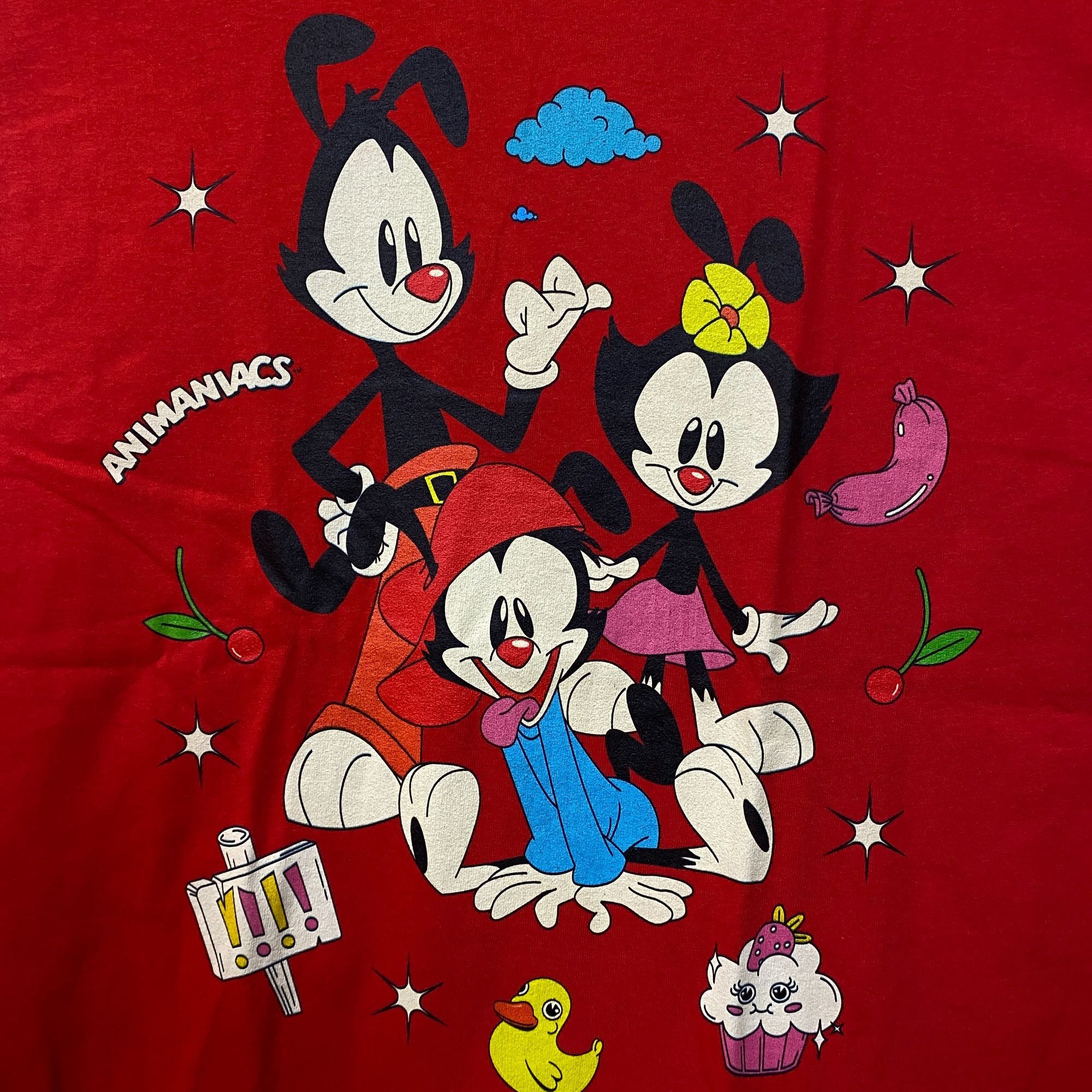 Ripple Junction Animaniacs Warner Siblings Characters Graphic T-Shirt Medium Size US M / EU 48-50 / 2 - 2 Thumbnail