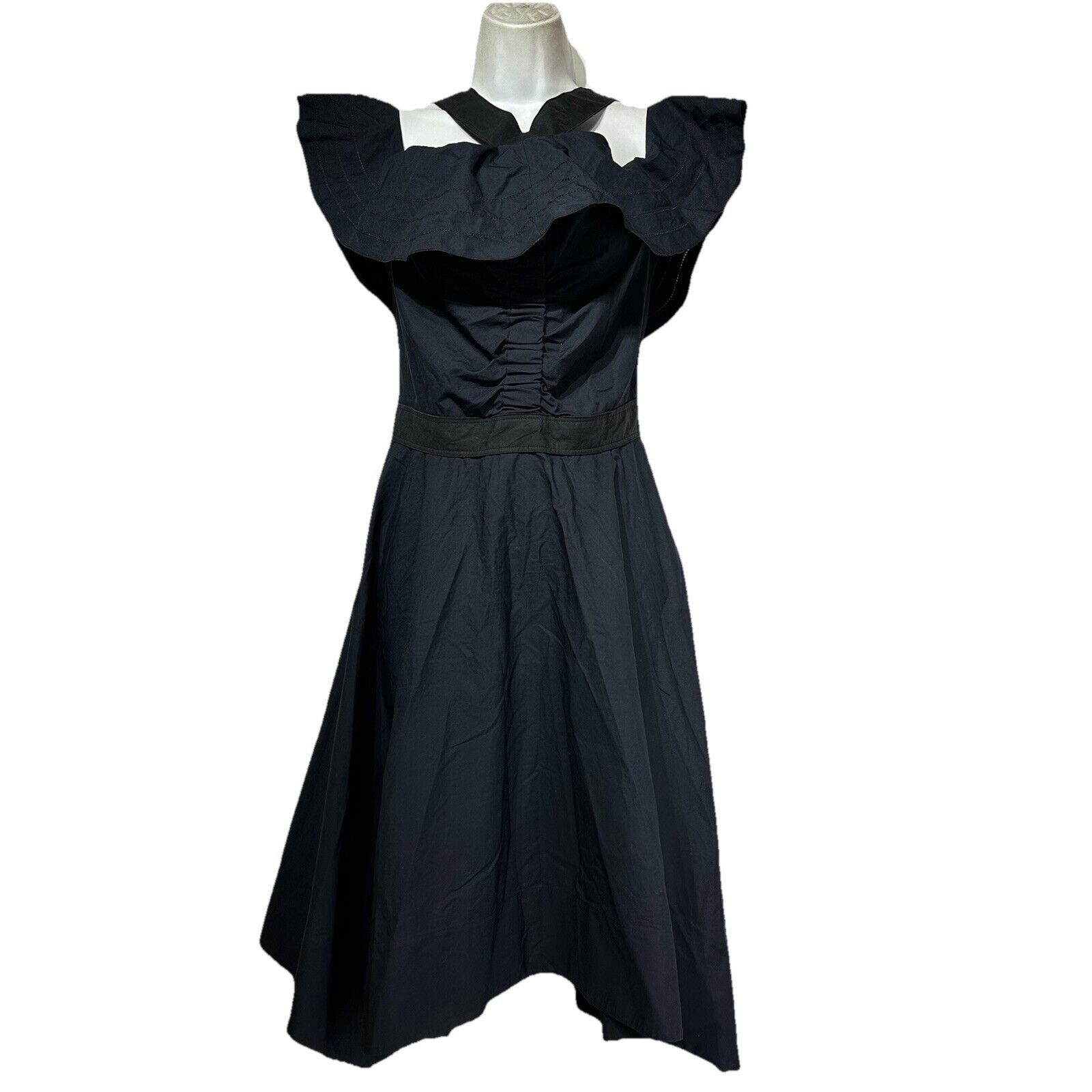 Derek Lam 10 Crosby Derek Lam 10 Crosby Off the shoulder Halter Poplin Dress 8 Size M / US 6-8 / IT 42-44 - 1 Thumbnail