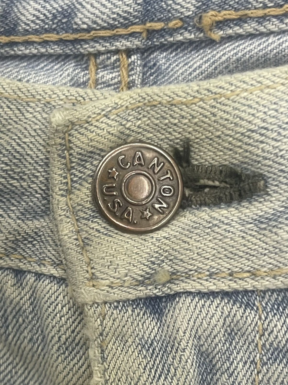 South2 West8 Flare Pants 60s 70s X-West Canton Bell Bottom Bootcut s22 Size US 31 - 6 Thumbnail