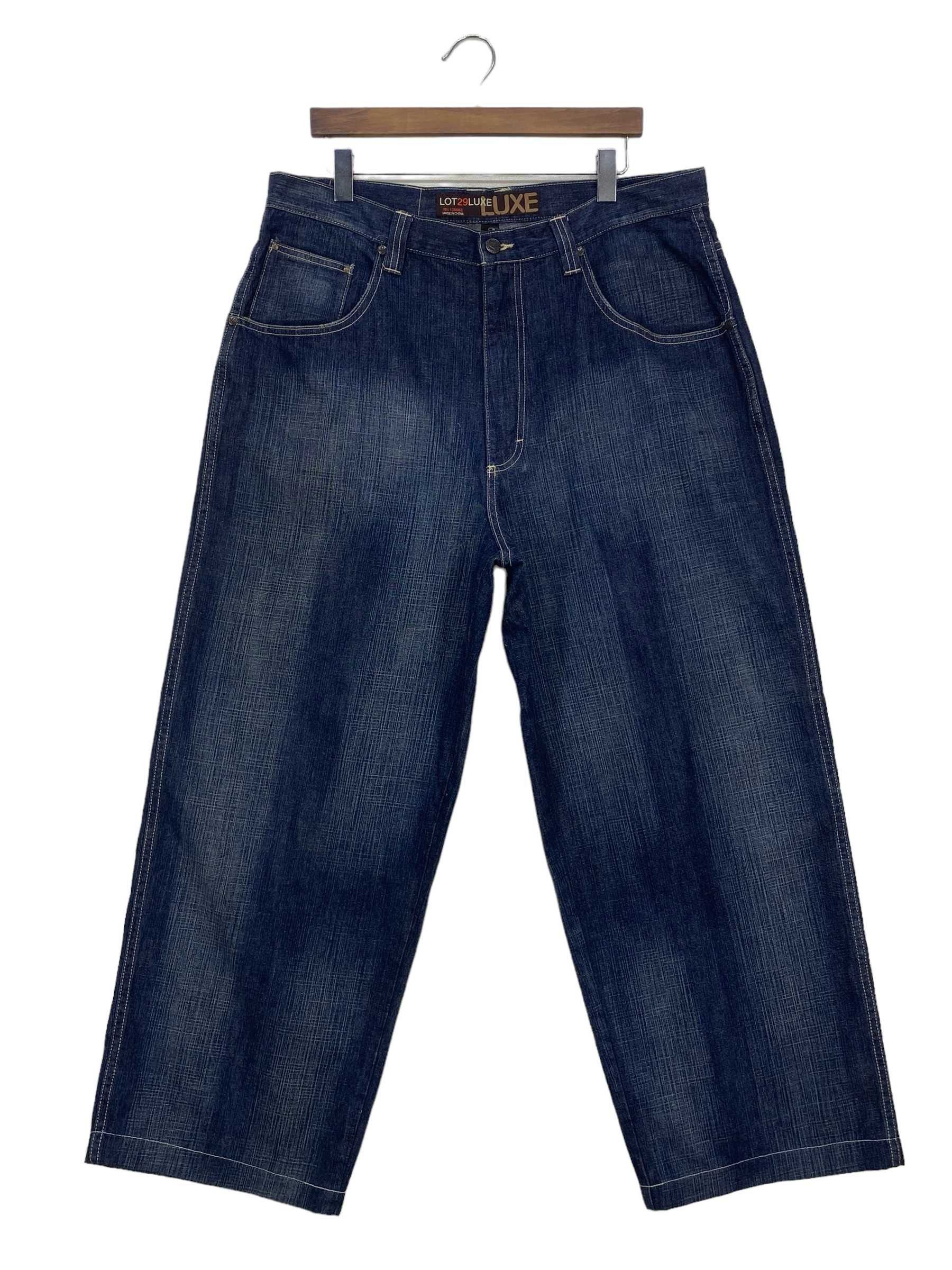 Japanese Brand Lot29 Luxe Jeans Baggy Jeans Size US 38 / EU 54 - 2 Thumbnail