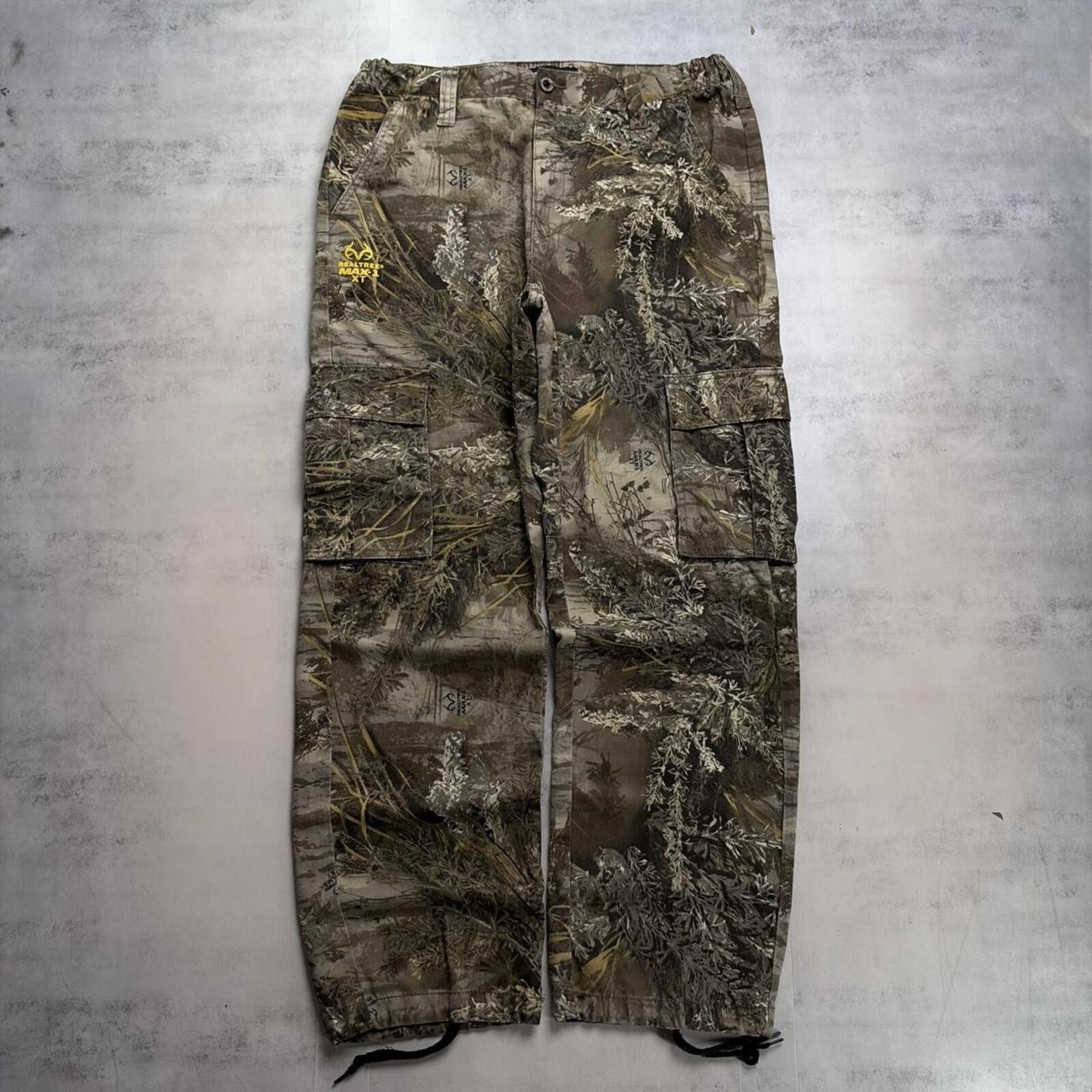 Realtree Y2K Camo Realtree Grunge Baggy Cargo Skater pants Size US 32 / EU 48 - 2 Thumbnail