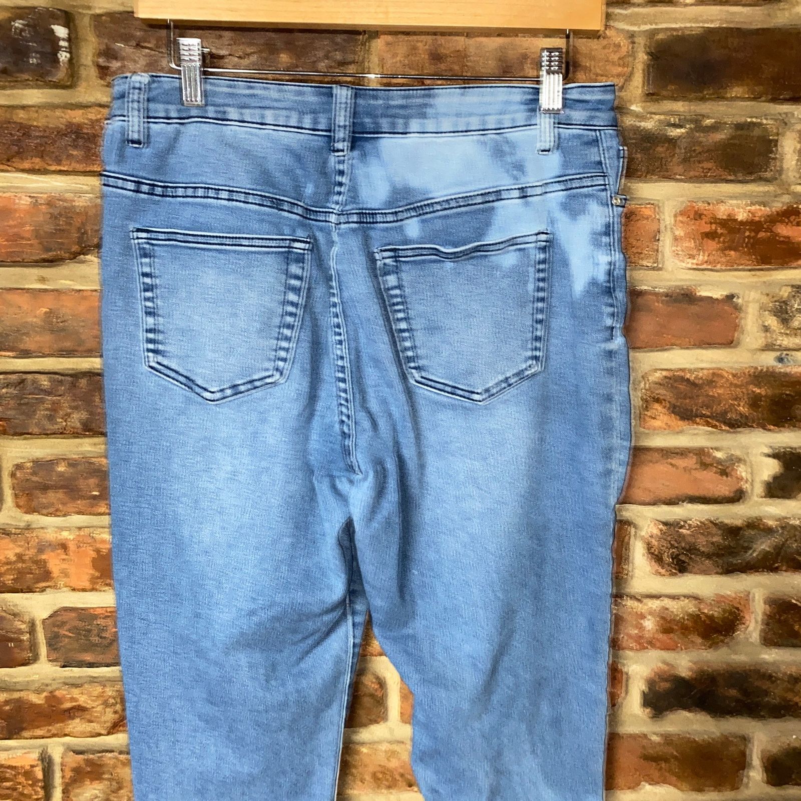 Other Amanda Paige Faded Medium Blue Denim Skinny Leg Fit Jeans 8 Size 30" / US 8 / IT 44 - 7 Thumbnail