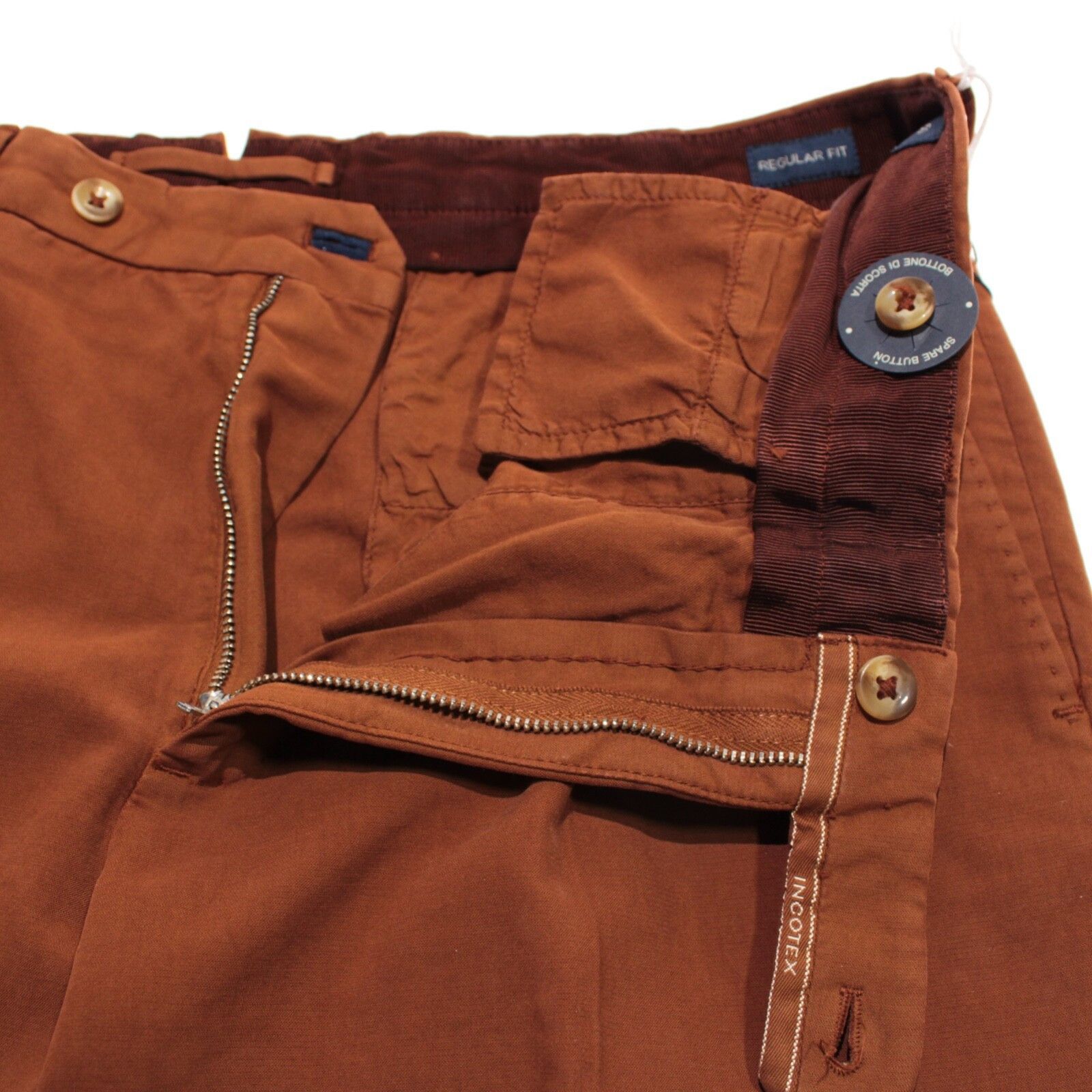Incotex INCOTEX New with tags Chino Size 34 US In Brown Size US 34 / EU 50 - 3 Thumbnail