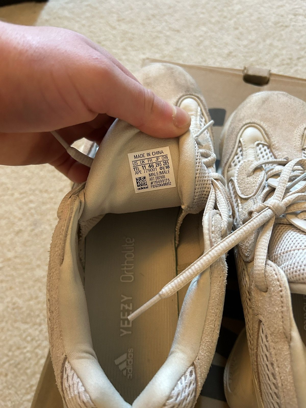 Yeezy Yeezy 500 blush Size US 11.5 / EU 44-45 - 11 Thumbnail