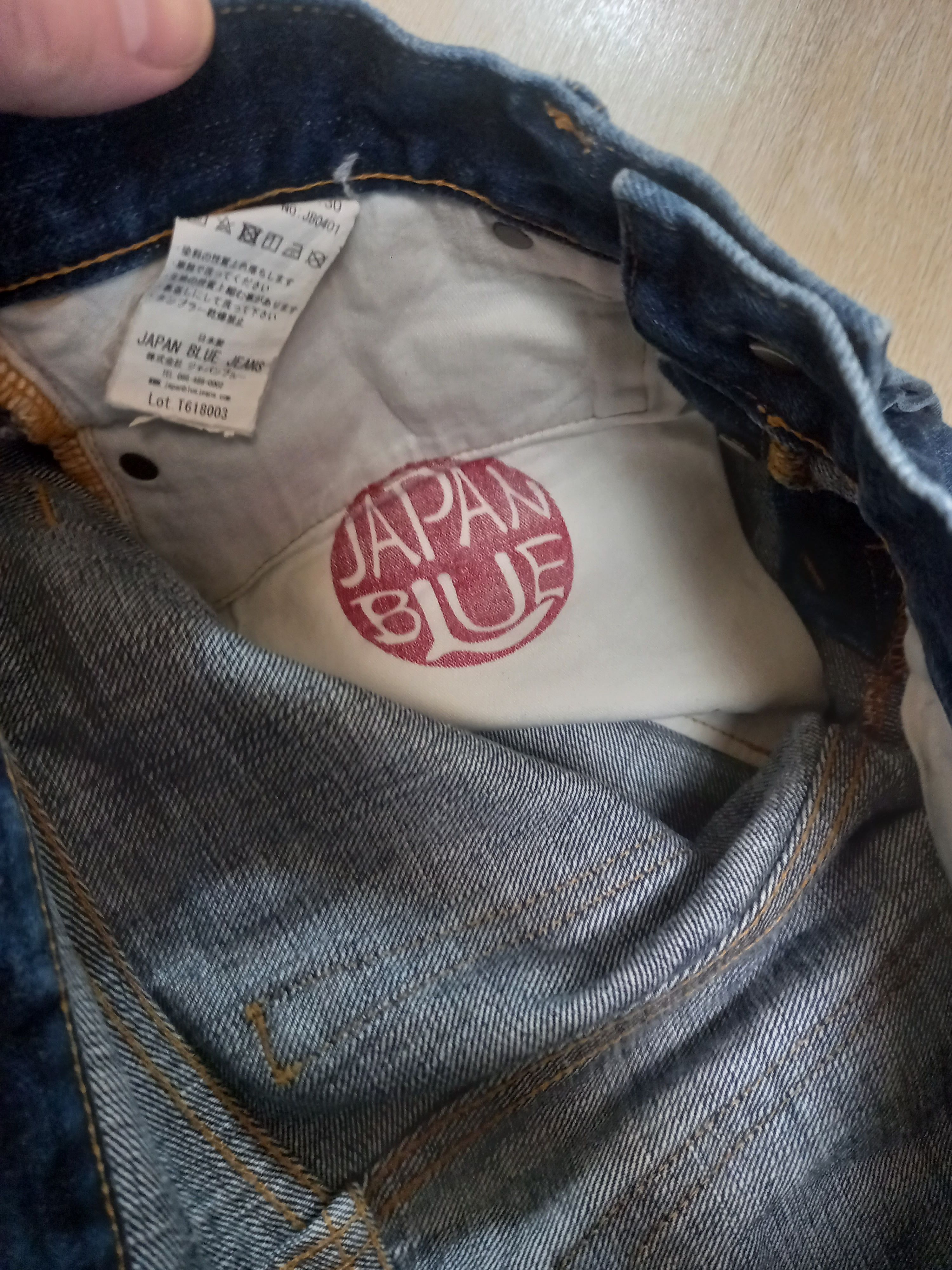 Japan Blue Jeans Japan Blue Jeans JB0401 Tapered Selvedge 30 Size US 30 / EU 46 - 6 Thumbnail