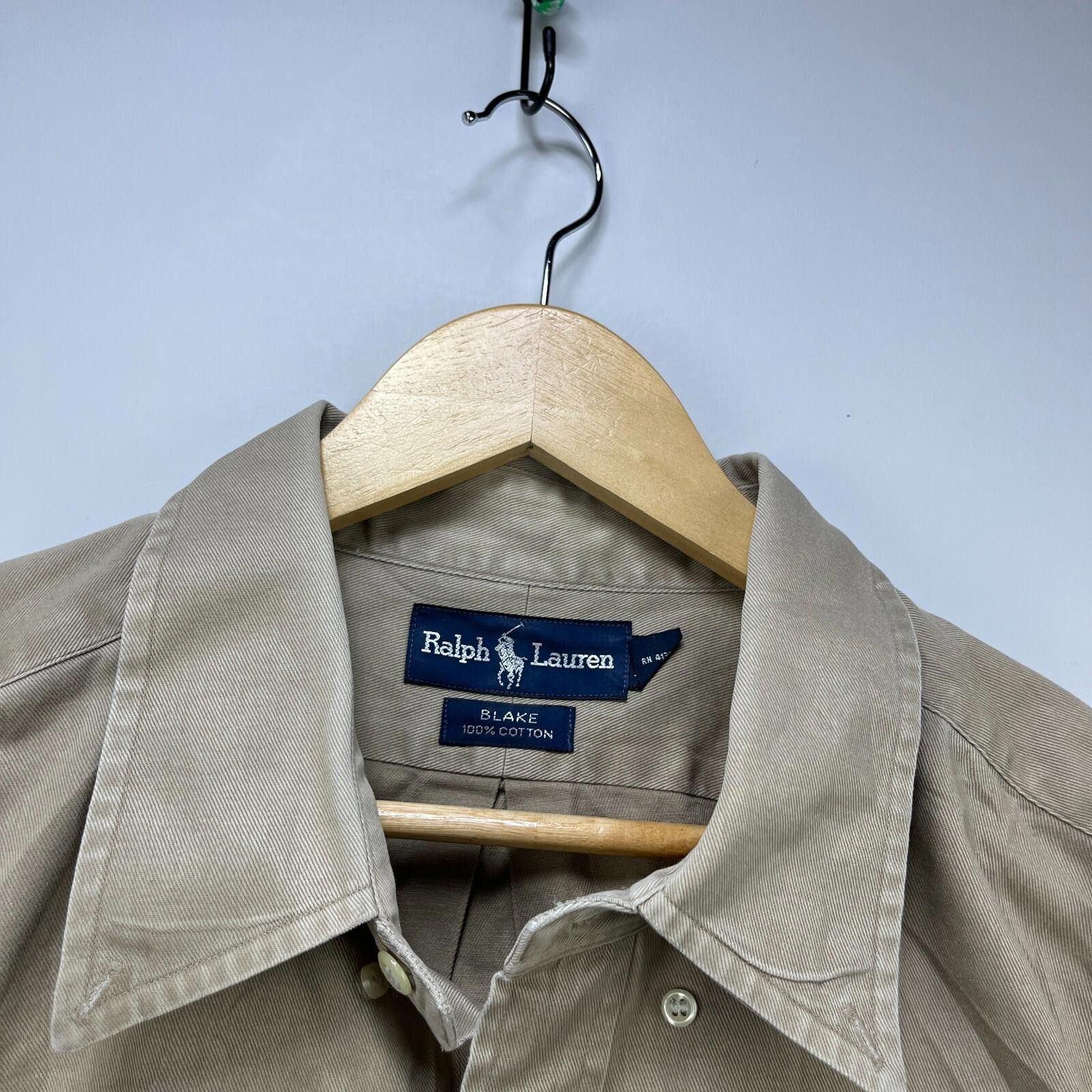 Polo Ralph Lauren Vintage 90s Polo Ralph Lauren Blake Button Up Pony Shirt XL Size US XXL / EU 58 / 5 - 4 Thumbnail