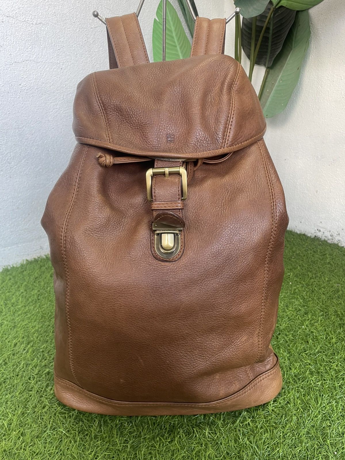 Leather Authentic HALO leather Backpack Size ONE SIZE - 1 Thumbnail