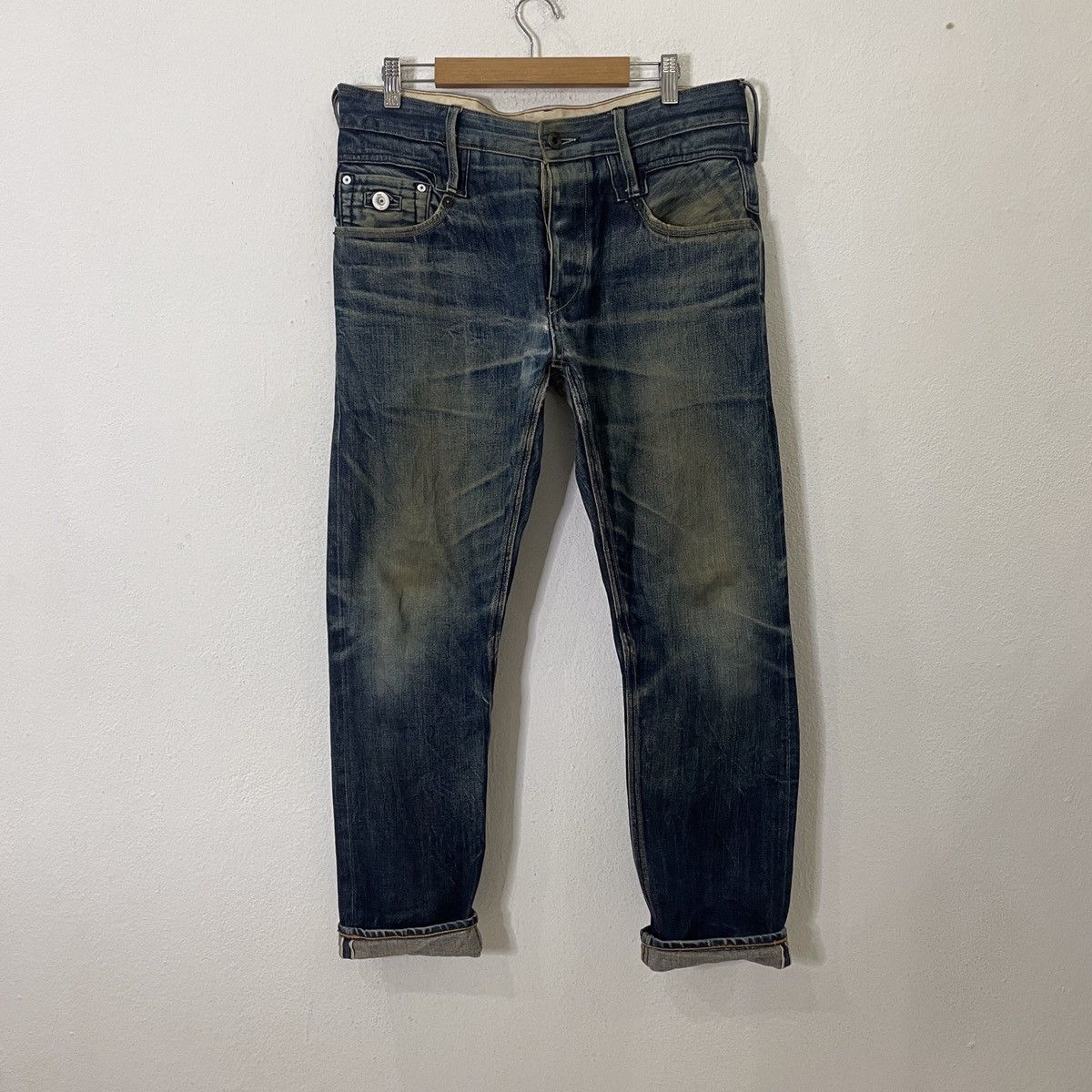DENHAM Vintage Denham Japan Selvedge Denim Jeans Size US 34 / EU 50 - 1 Thumbnail
