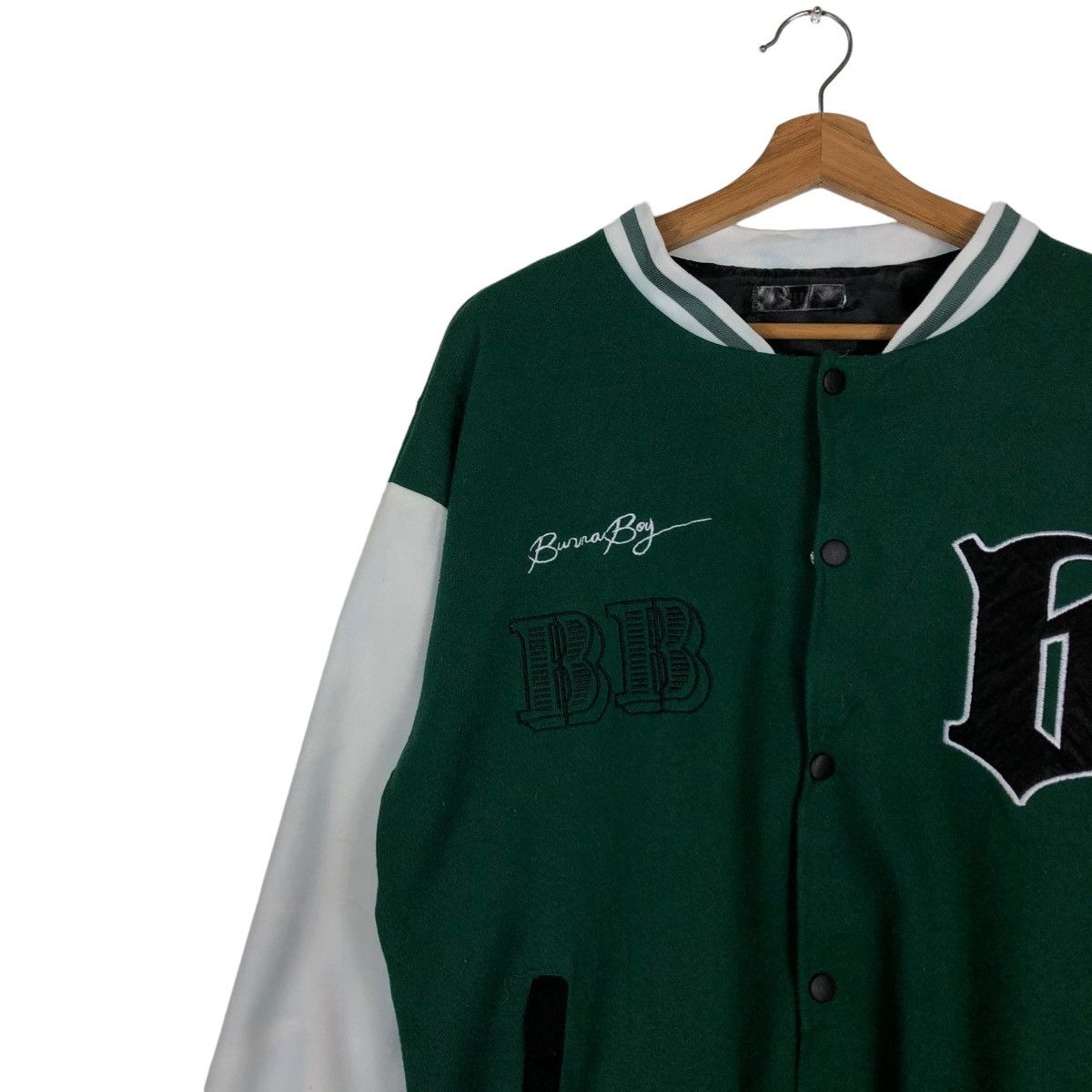 Japanese Brand 🔥Varsity Bomber Jacket Big Logo Alphabet B Japan Size US M / EU 48-50 / 2 - 7 Thumbnail