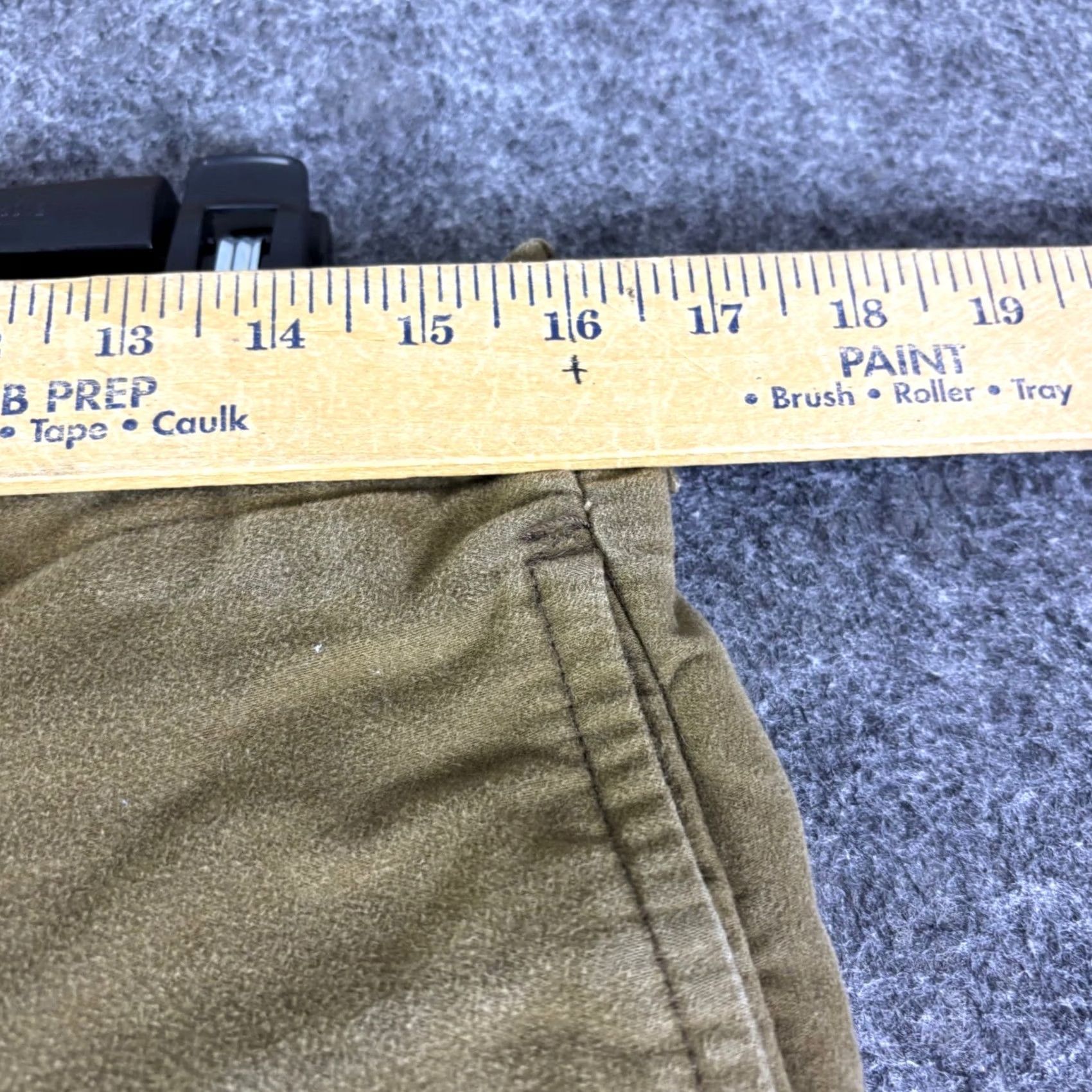 Ralph Lauren Ralph Lauren Mens Corduroy Pants 33x30 Brown Olive Straight Leg Cotton Chino Size US 33 - 5 Thumbnail