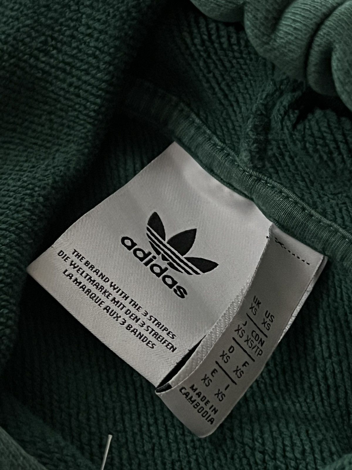 Adidas ‼️Adidas Big Logo Heavy Hard Cotton Oversized Hoodie‼️ Size US XS / EU 42 / 0 - 11 Thumbnail