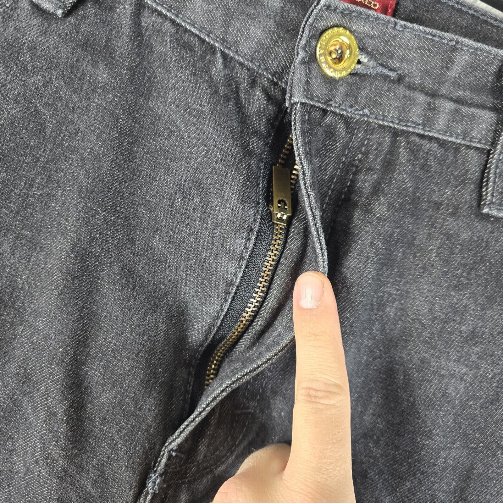 Sean John Vtg Y2K Sean John Jeans Men's 38x31 Black Faded Relaxed Size US 38 / EU 54 - 8 Thumbnail