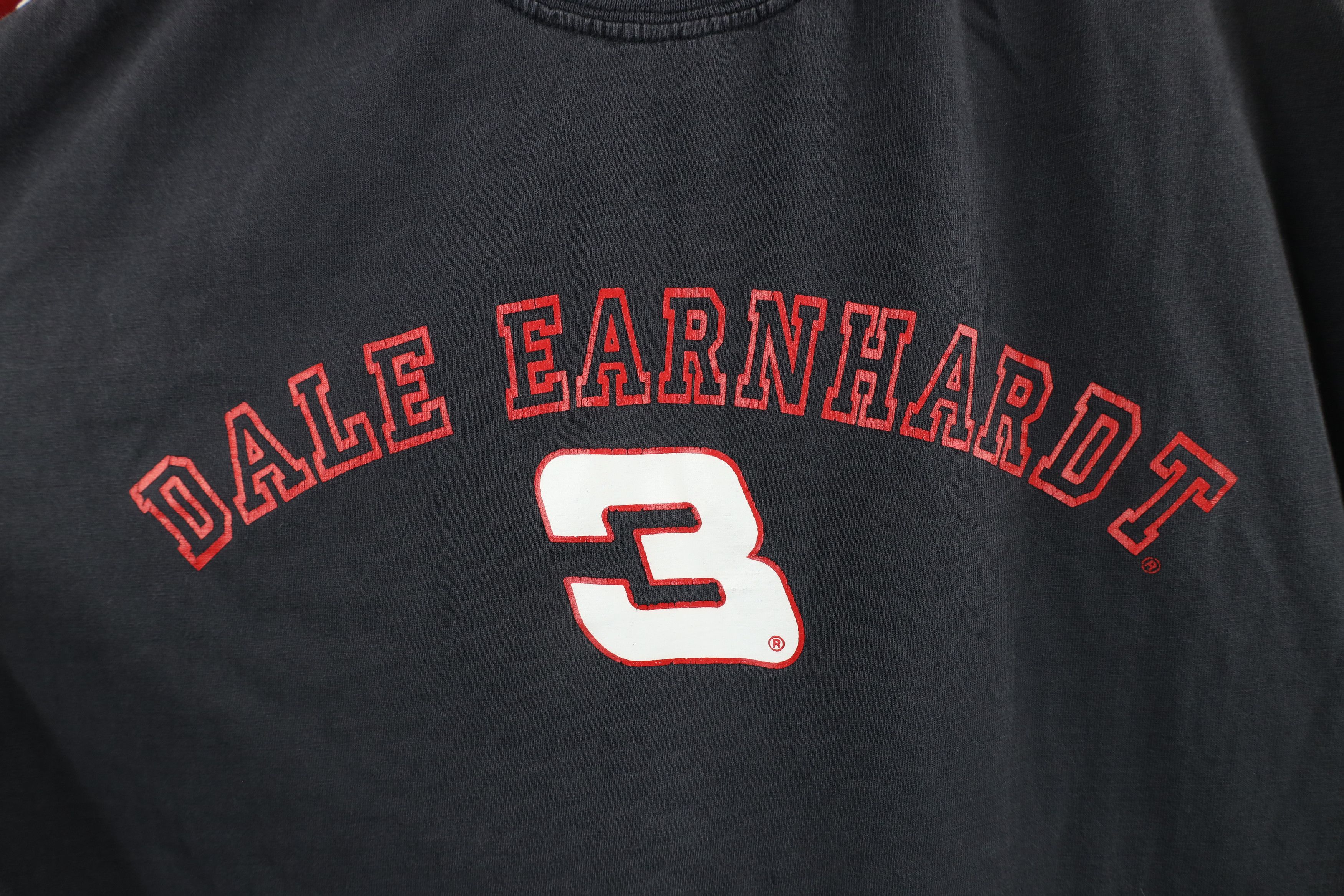 Vintage Vintage 90s NASCAR Dale Earnhardt Racing Long Sleeve T-Shirt Size US XL / EU 56 / 4 - 5 Thumbnail