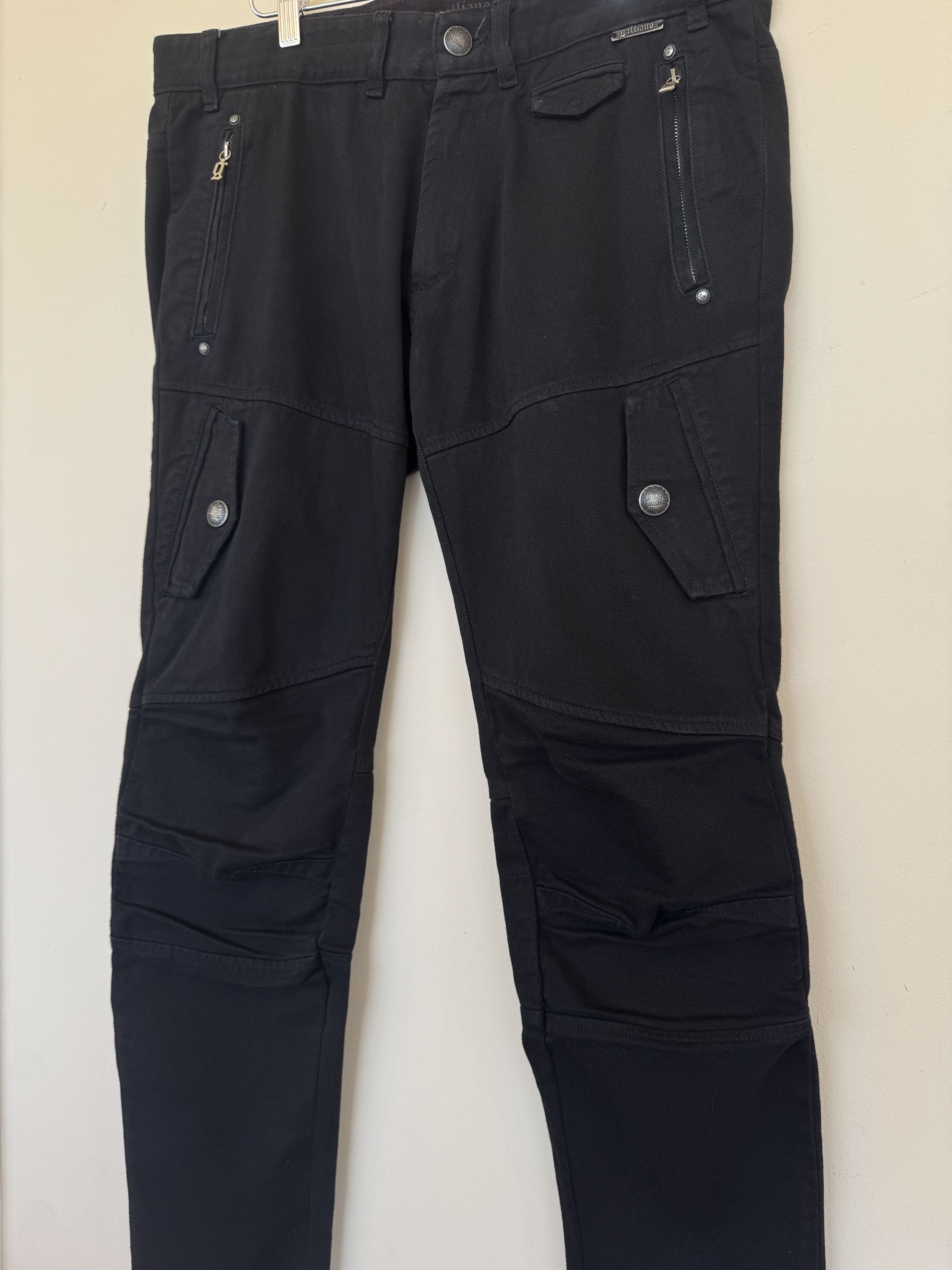 John Galliano Black John Galliano Cargos Size US 34 / EU 50 - 4 Thumbnail