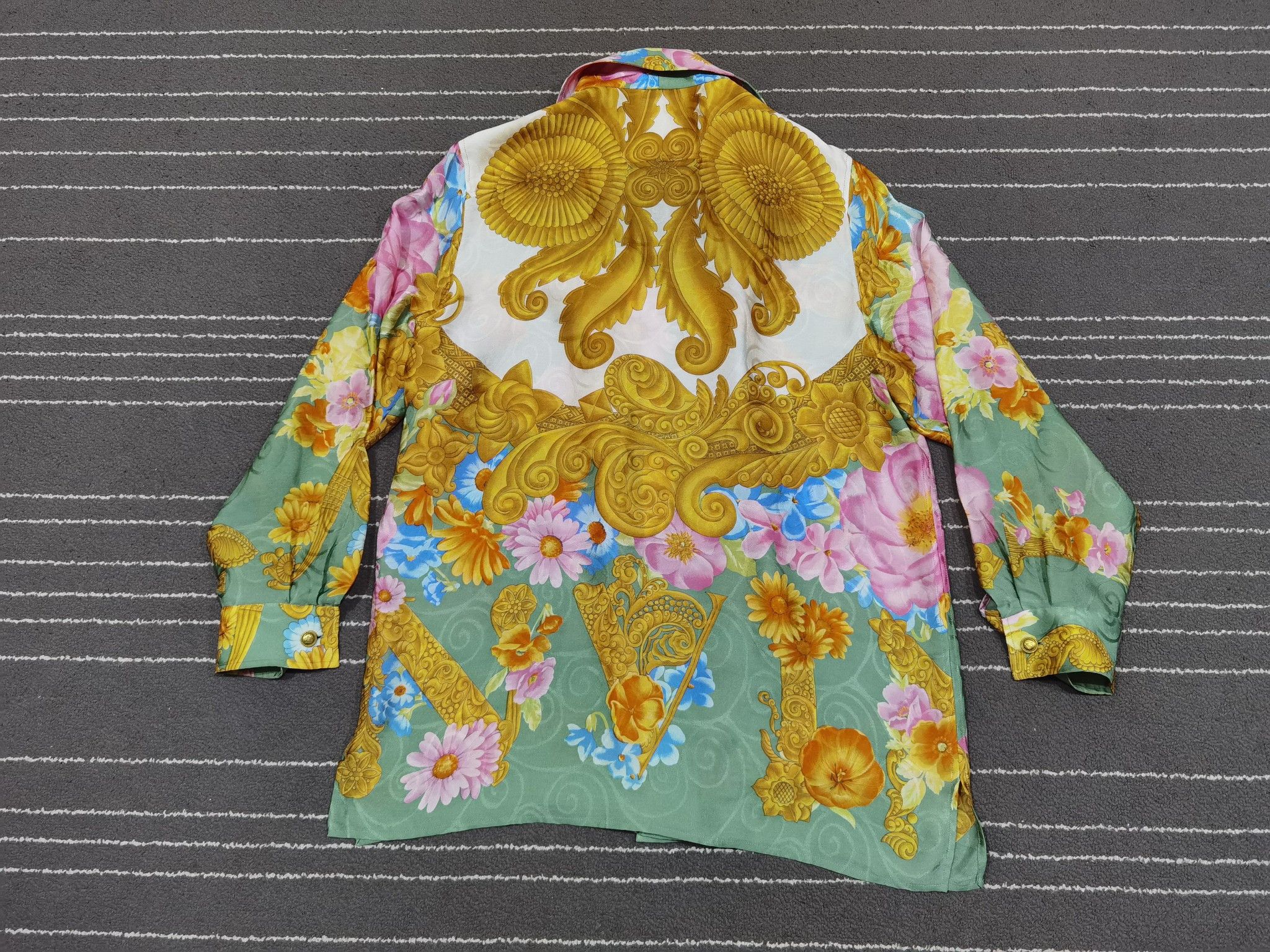 Lanvin LANVIN PARIS vintage luxury silk M 7118 Size M / US 6-8 / IT 42-44 - 4 Thumbnail