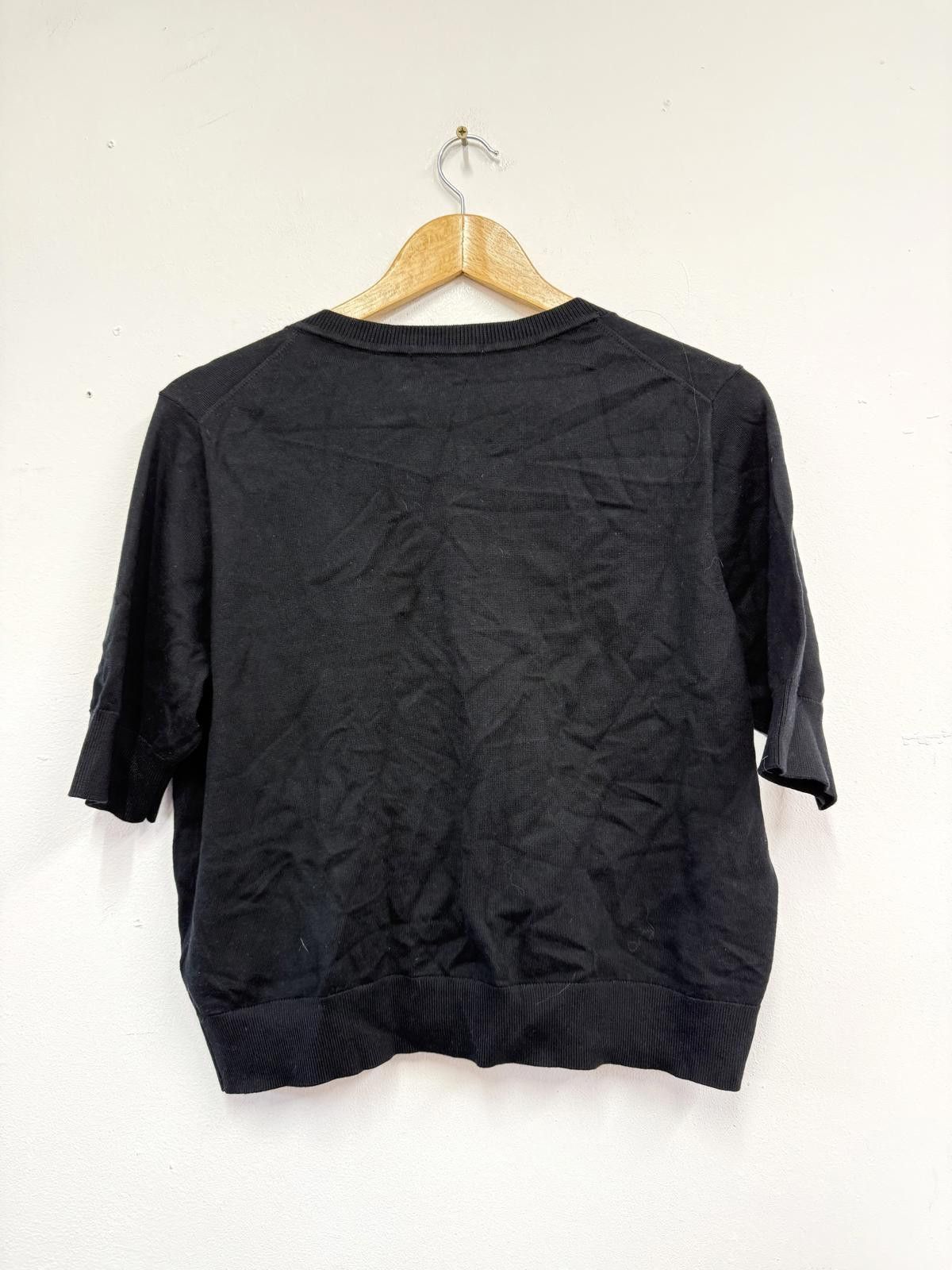 Boden Boden Black Button-Up Cardigan Size L Size US L / EU 52-54 / 3 - 4 Thumbnail