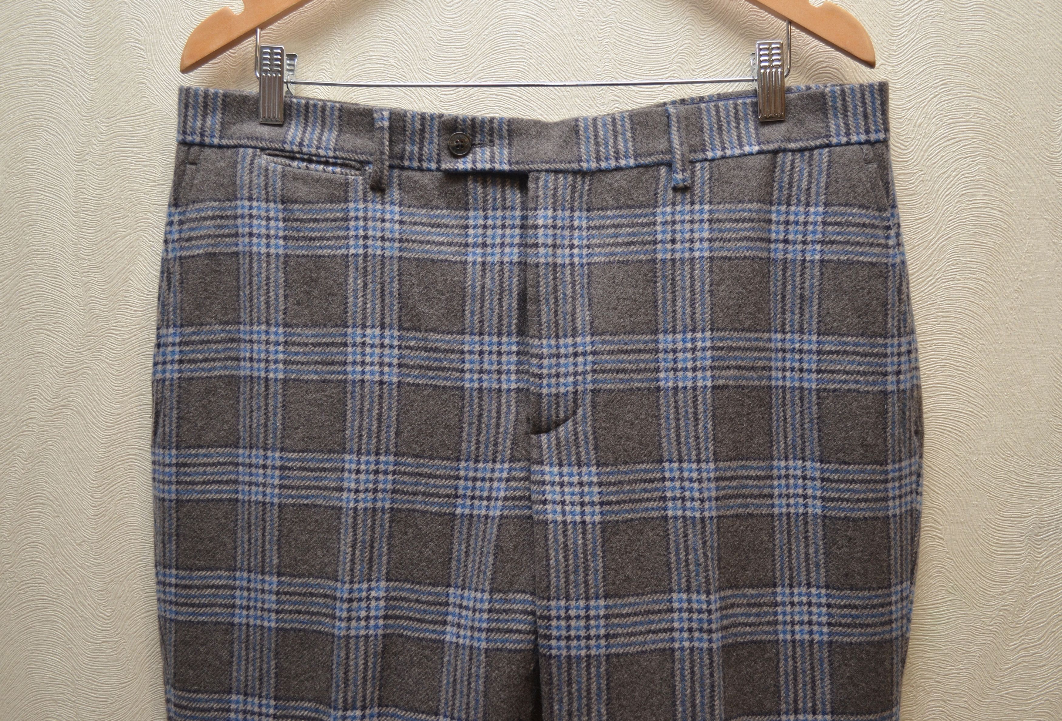 Designer × Hackett HACKETT KENSINGTON Slim Winter Check Trousers Pants Wool Size US 36 / EU 52 - 4 Thumbnail