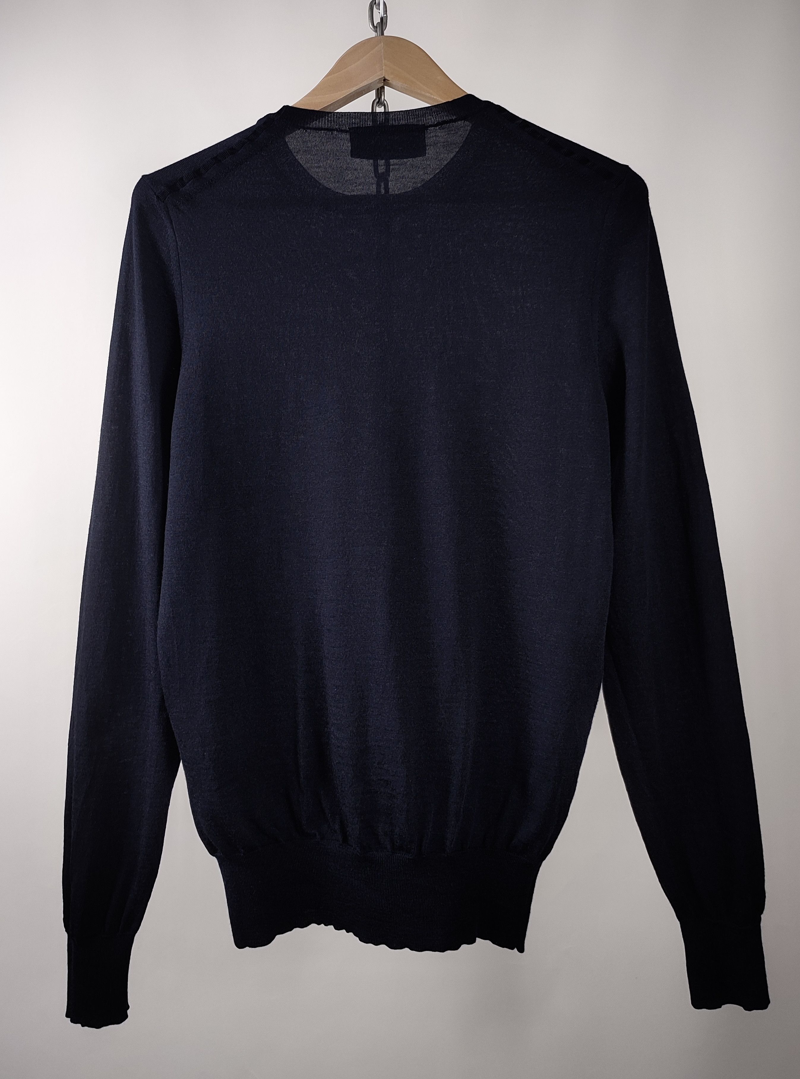 Saint Laurent Paris Yves Saint Laurent YSL Logo Wool Knit Jumper Sweater Size US M / EU 48-50 / 2 - 10 Thumbnail