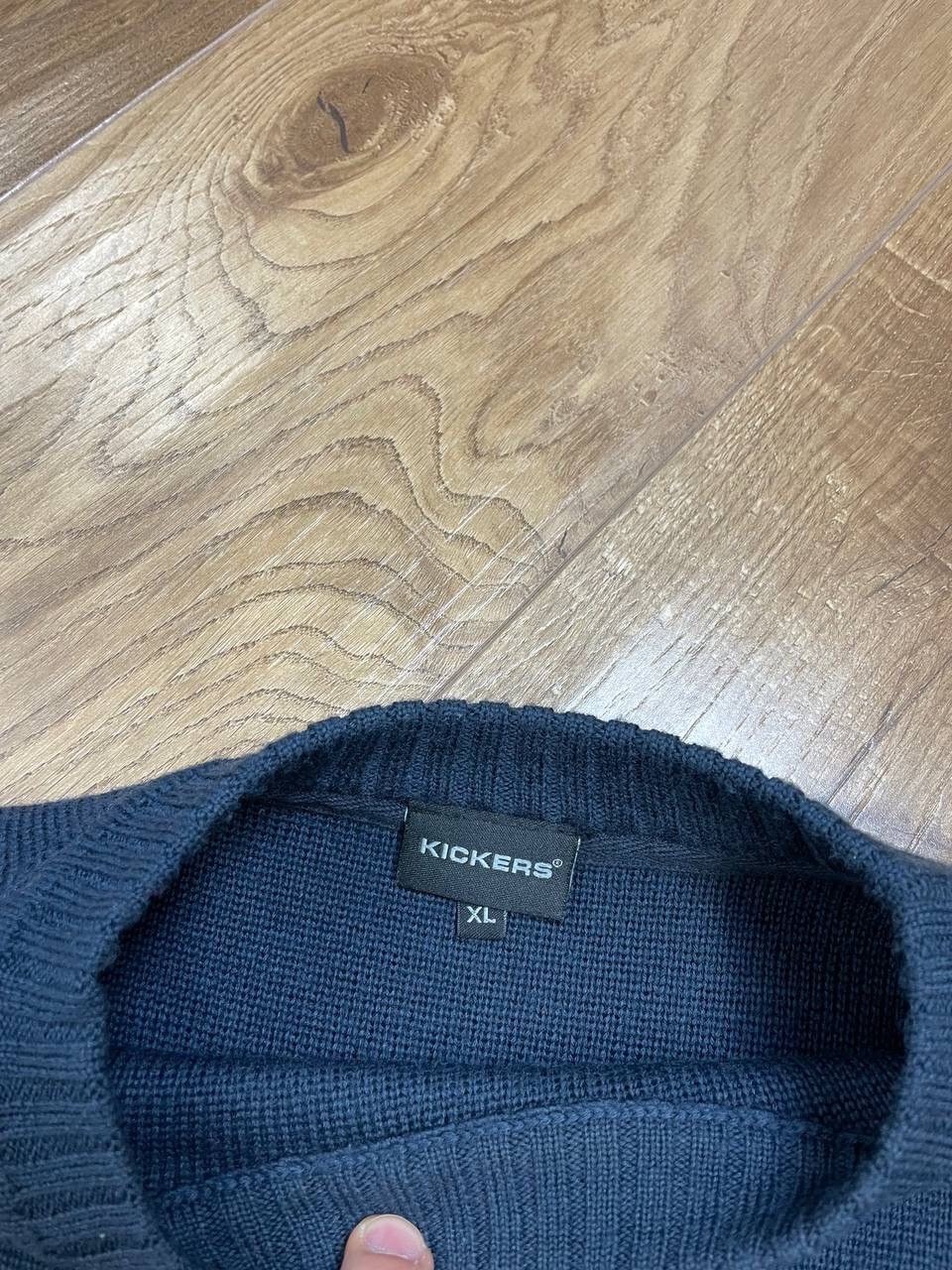 Kickers × Vintage Vintage Kickers Y2K 90’s Style Blue Big Logo Surf Sweater Size US XL / EU 56 / 4 - 7 Thumbnail