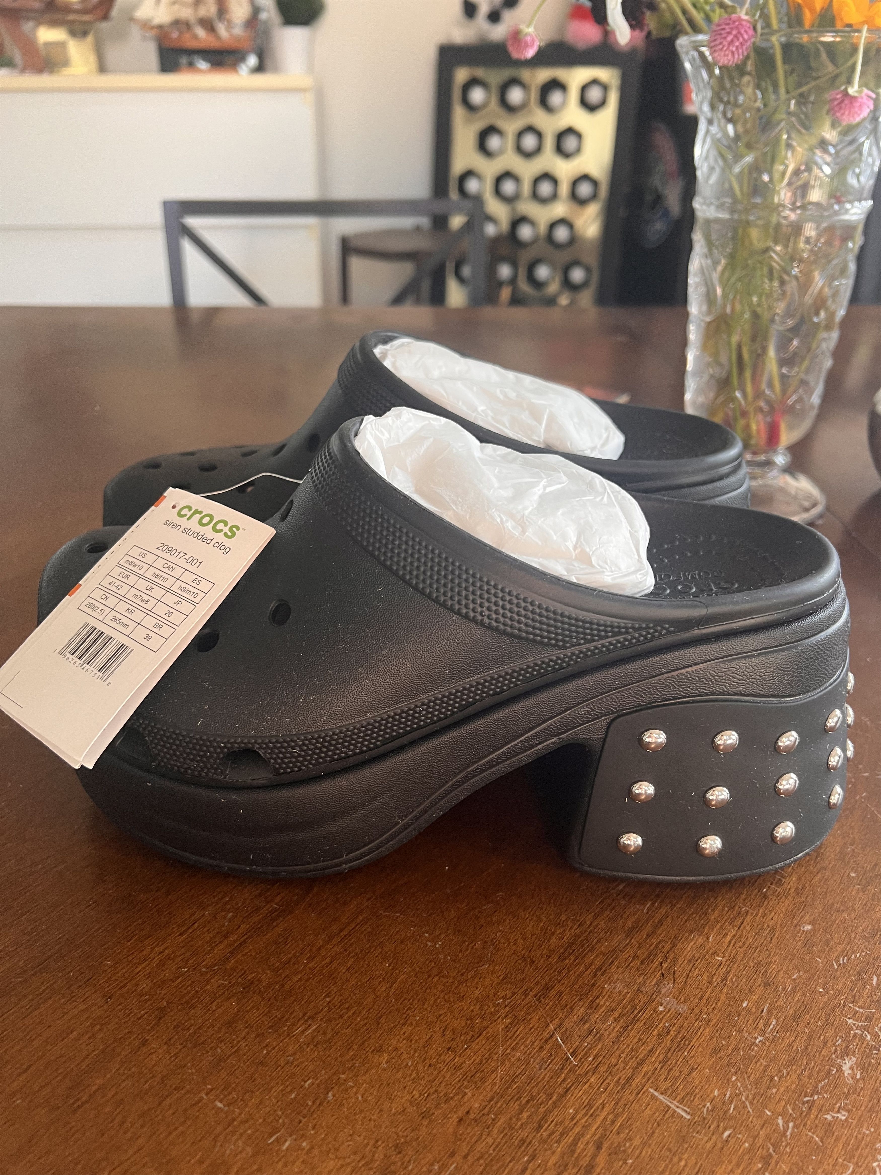 Crocs Unisex Siren Studded Clog Size US 10 / IT 40 - 1 Thumbnail