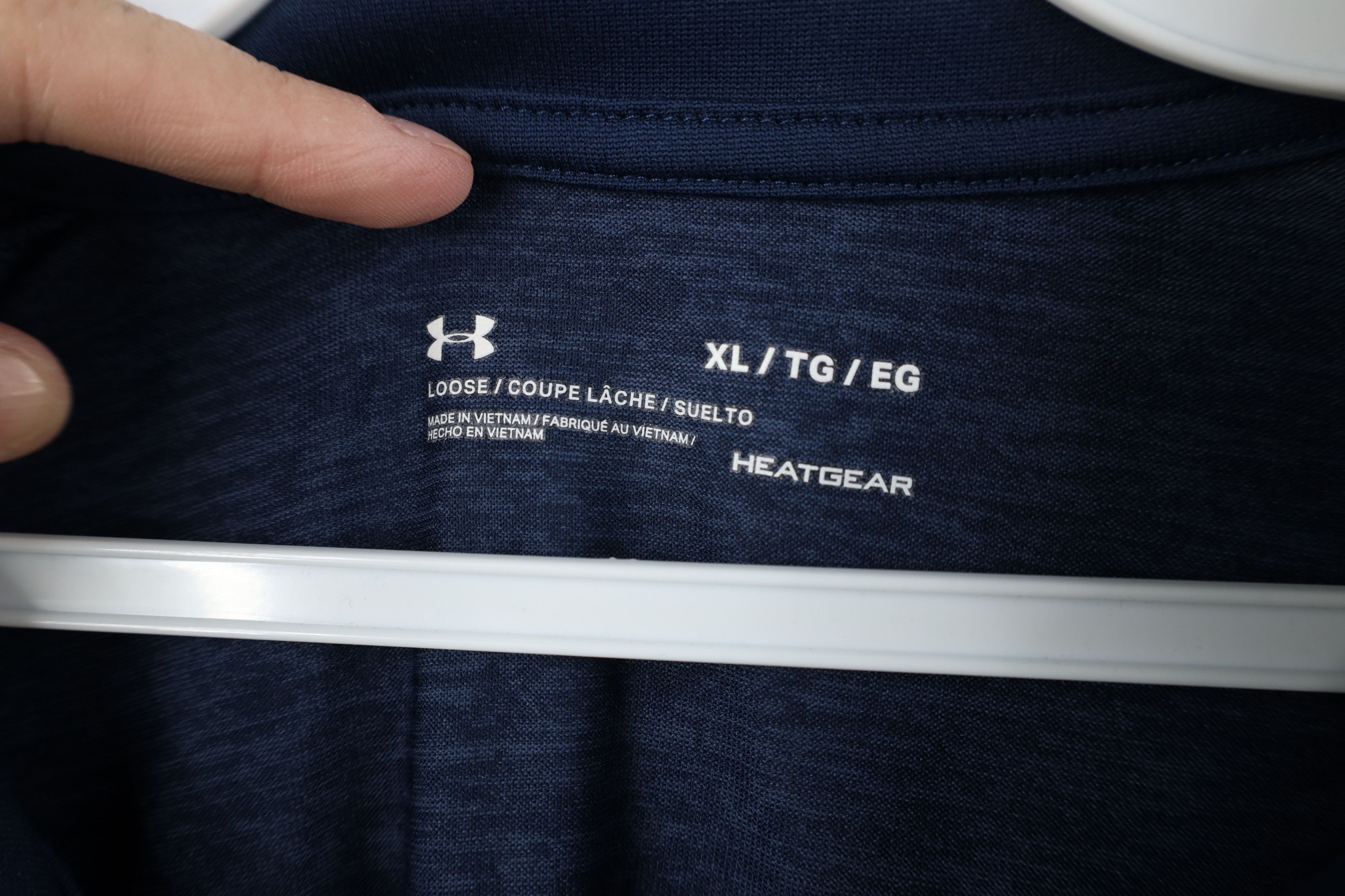 Under Armour New Under Armour HeatGear Half Zip Pullover Jacket Top Blue Size US XL / EU 56 / 4 - 7 Thumbnail