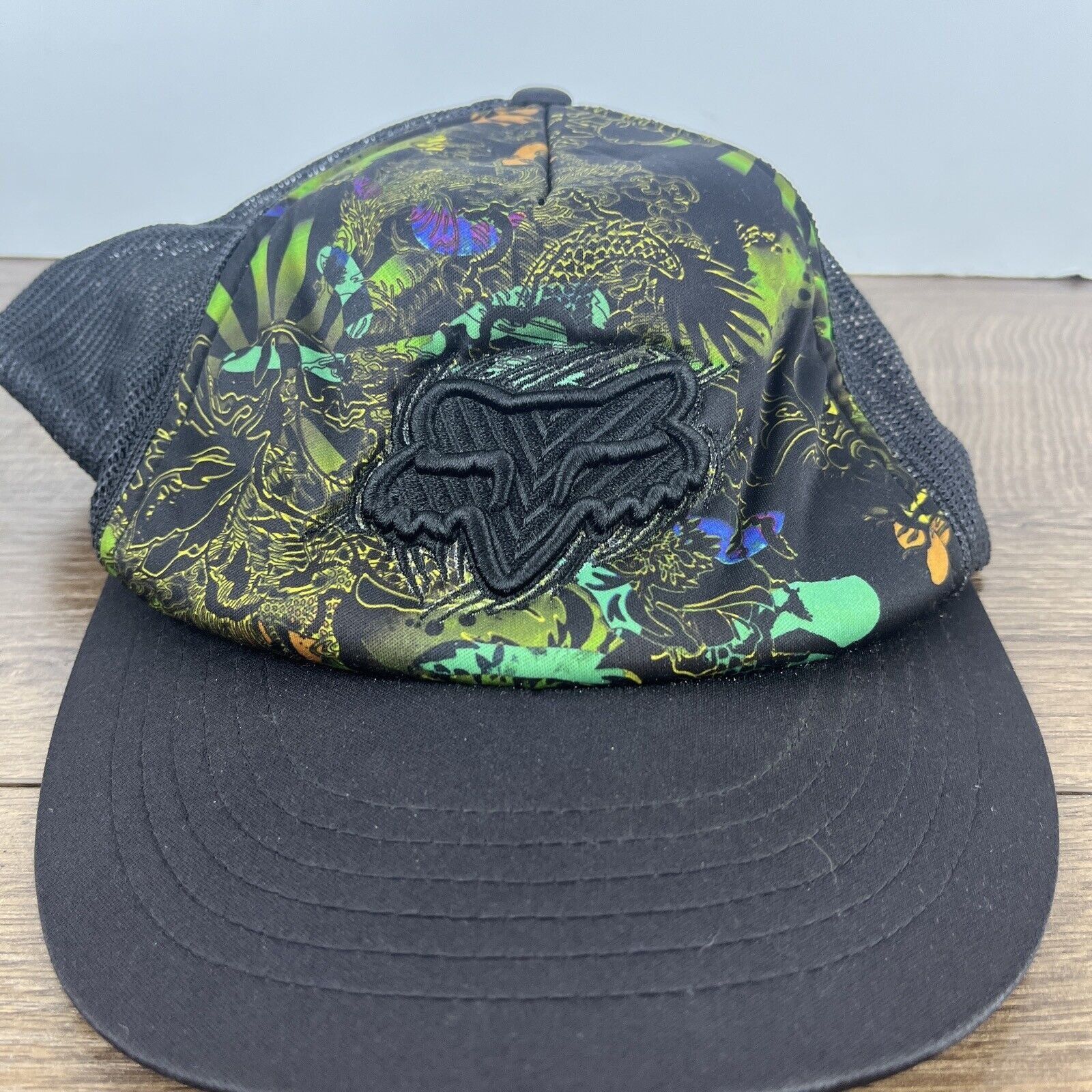 Fox Racing Fox Snapback Hat Fox Black Hat Adjustable Adult Size Black H Size ONE SIZE - 5 Thumbnail