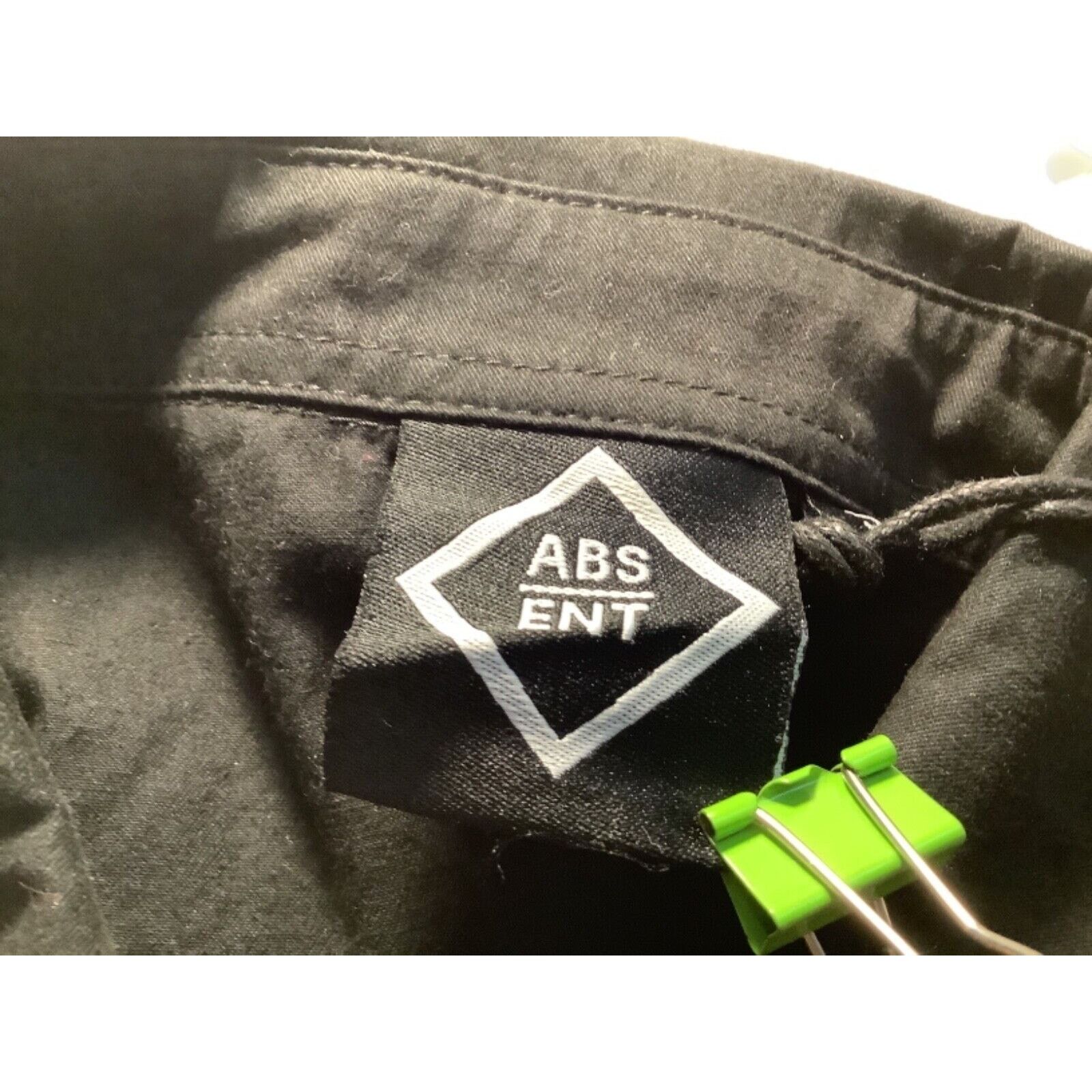 Absent NWT ABSENT SQUAD NAMI Shirt Men's S Black LS with Logos Size US S / EU 44-46 / 1 - 8 Thumbnail