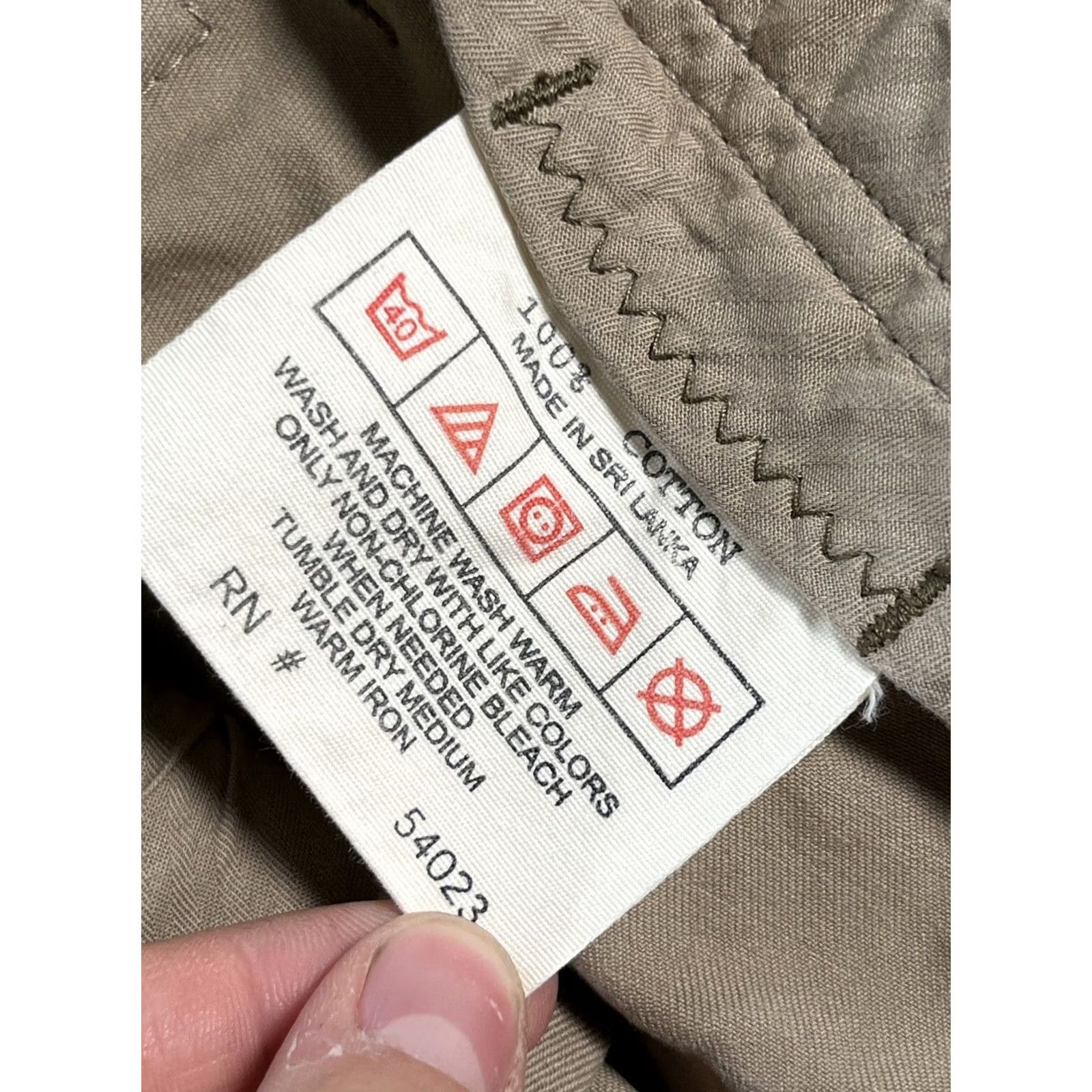 Gap Vintage Gap Cargo Y2K Baggy Military Beige Big Pockets 00s Wide Pants Mens 40x30 Size US 40 / EU 56 - 5 Thumbnail