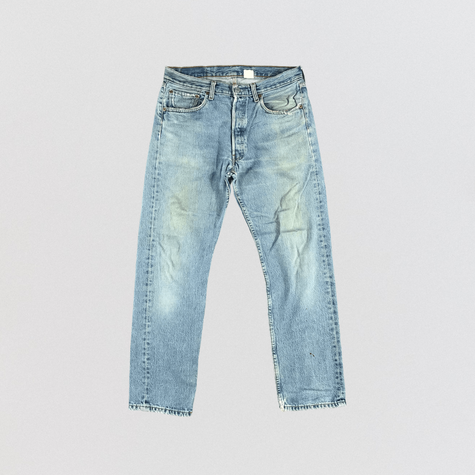 Levi's 90s Vintage Blue Wash Levis 501 Jeans-JM3028 Size US 32 / EU 48 - 1 Thumbnail