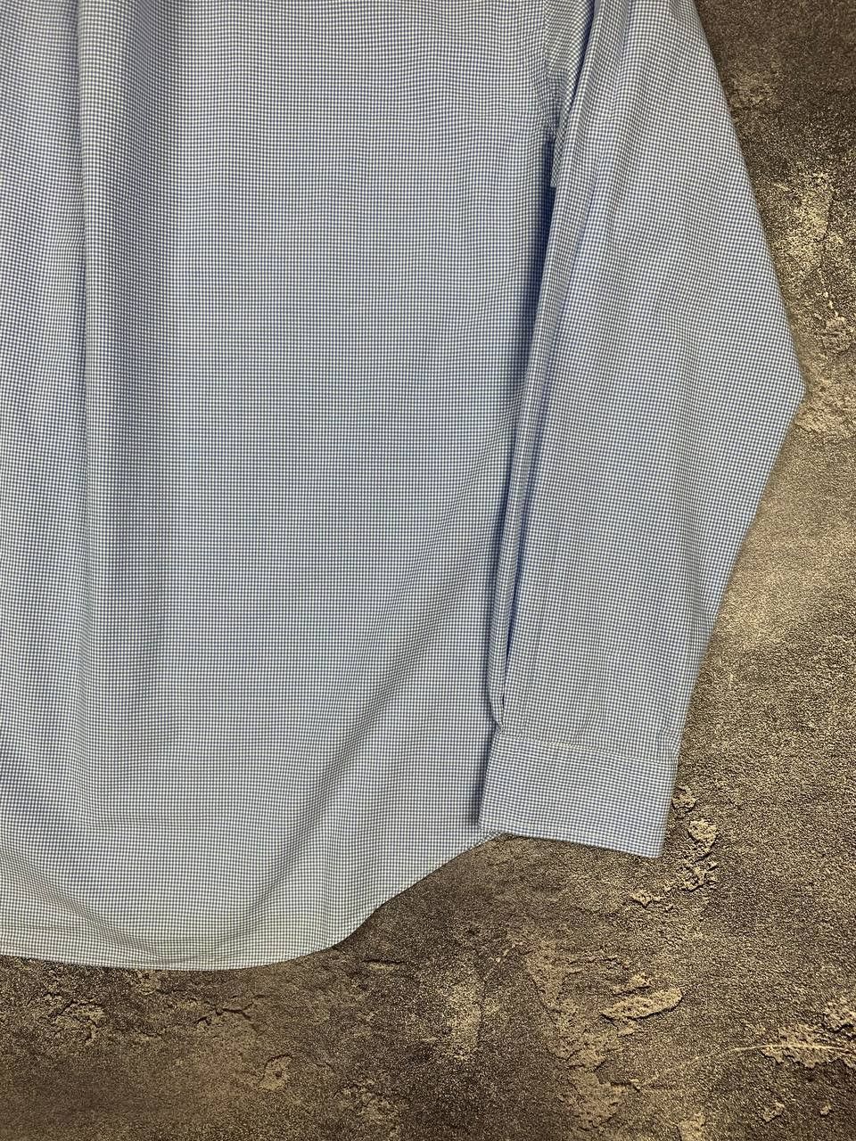 Polo Ralph Lauren Polo Ralph Lauren Men's Shirt Light Blue Gingham Size US L / EU 52-54 / 3 - 16 Thumbnail