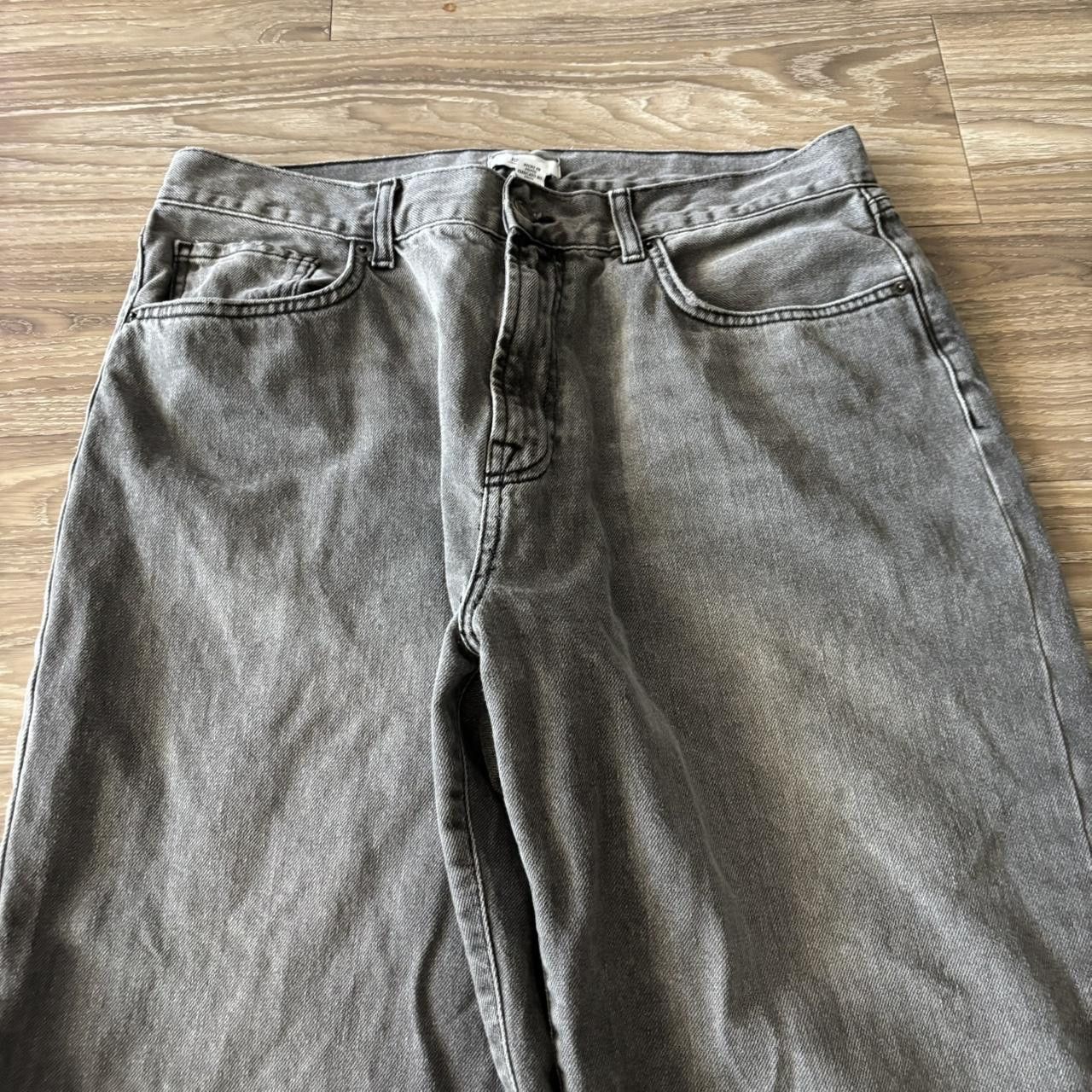 Vintage Crazy Vintage Y2K/2000s Faded Black Grunge Denim Jeans! 34x27 Size US 34 / EU 50 - 5 Thumbnail