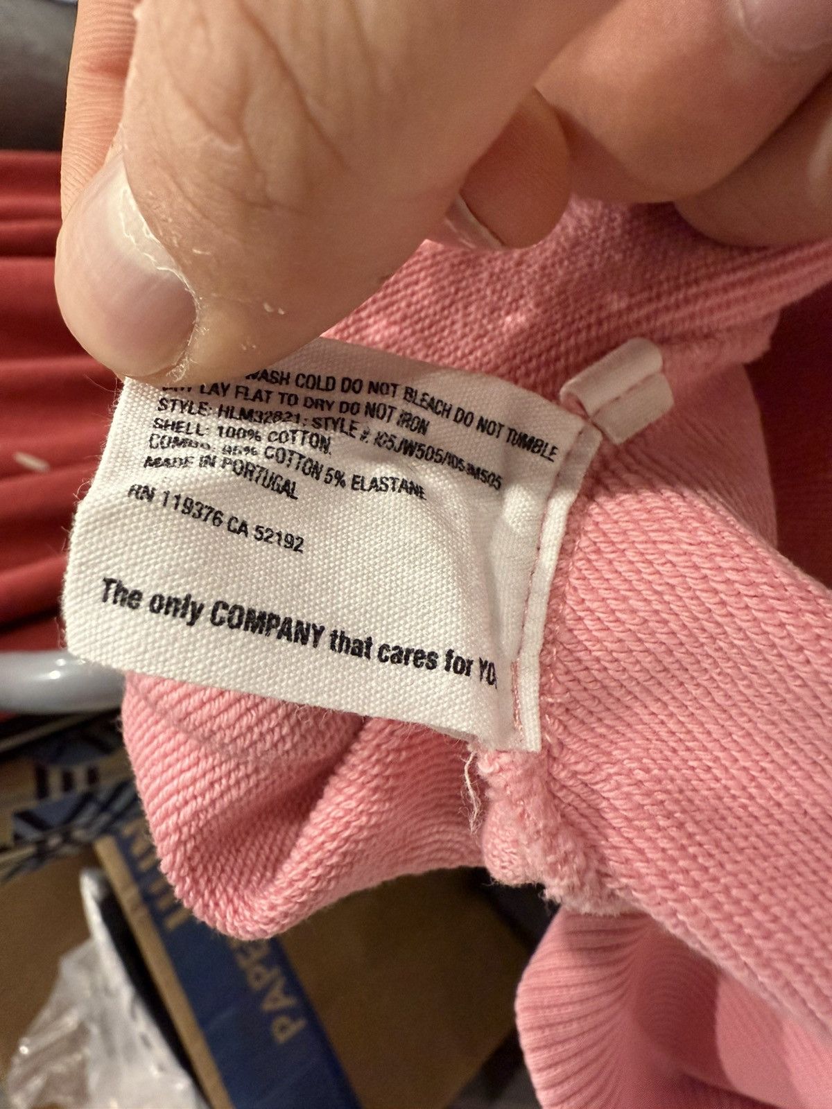 Helmut Lang Helmut Lang Pink Hoodie Size US L / EU 52-54 / 3 - 4 Thumbnail