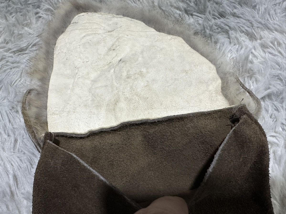 Japanese Brand 🔥Sick Y2K Japanese Suede Fur Belt Bag Goa Vkei Style Size ONE SIZE - 5 Thumbnail