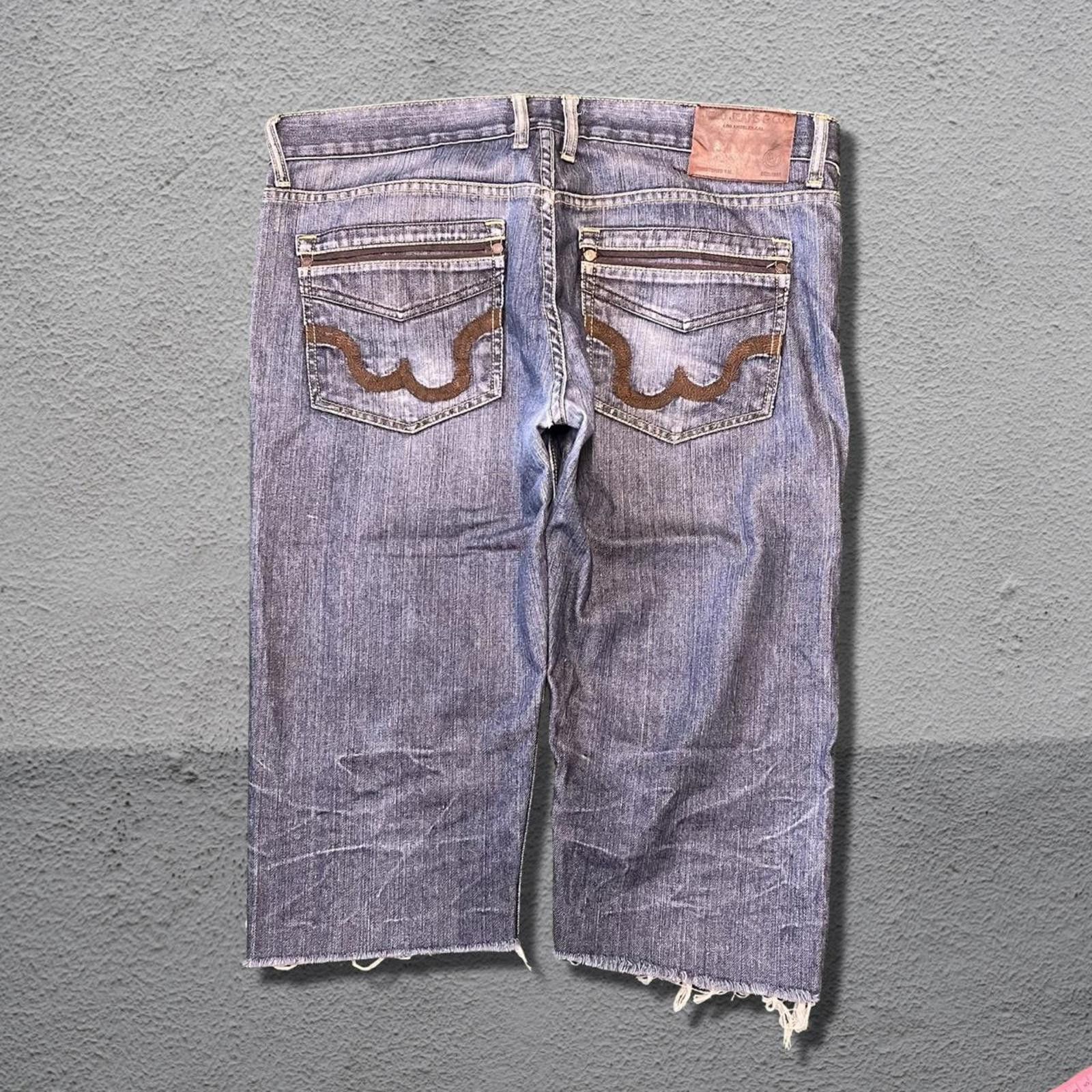JNCO Jnco Slim Straight 101 Capri Jeans Size Men's 38. Size US 38 / EU 54 - 5 Thumbnail