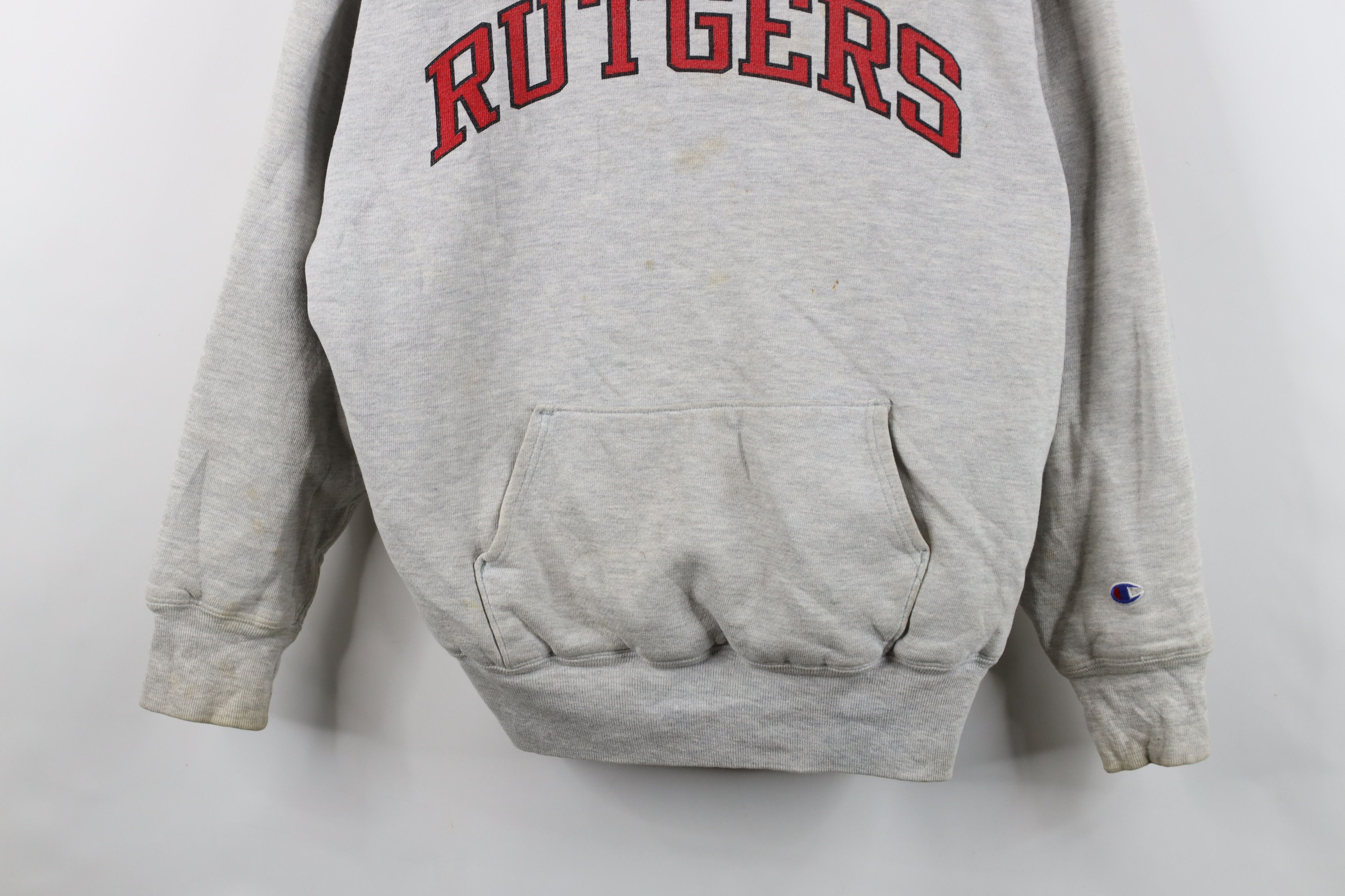 Champion Vintage 80s Champion Reverse Weave Double Sweatshirt Size US XL / EU 56 / 4 - 3 Thumbnail