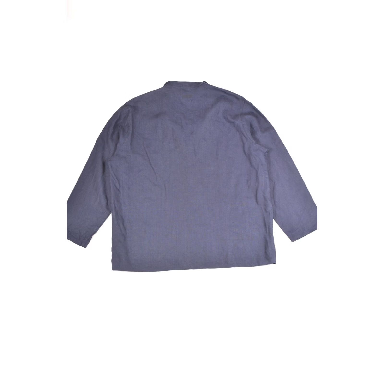 ANNE FONTAINE Anne Fontaine Paris Linen Flax Button Designer Shirt Navy Made in France Size 2 Blue Women Button-Up XS-2 Size XS / US 0-2 / IT 36-38 - 6 Thumbnail