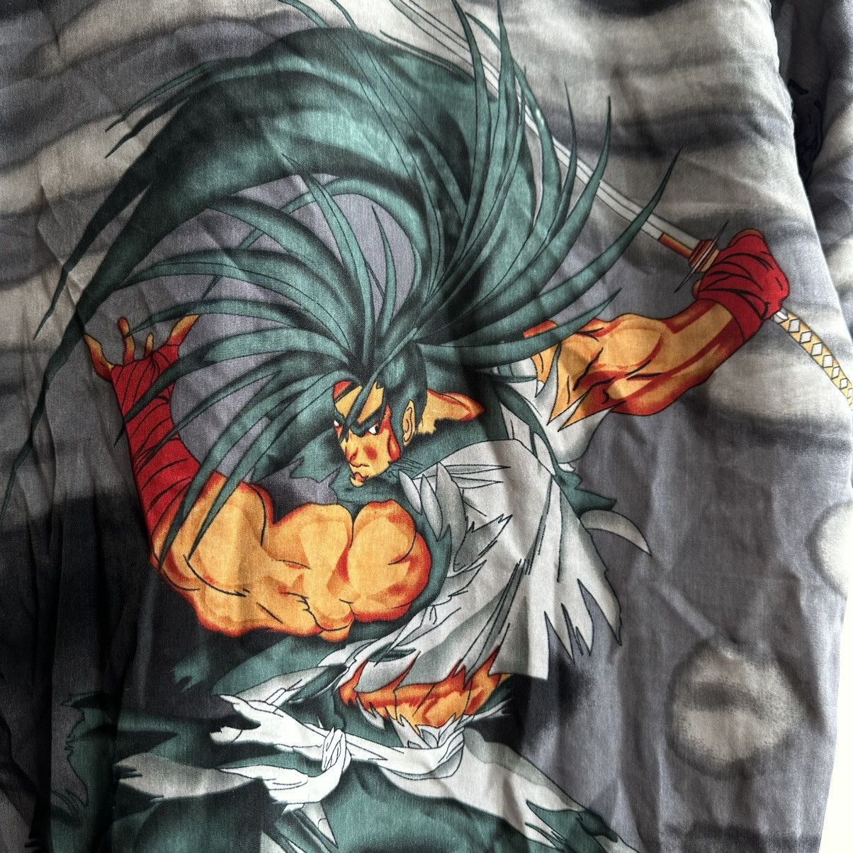 Japanese Brand Vintage Hawaiian Crazy Japanese Anime All Over Print Shirt Size US L / EU 52-54 / 3 - 8 Thumbnail