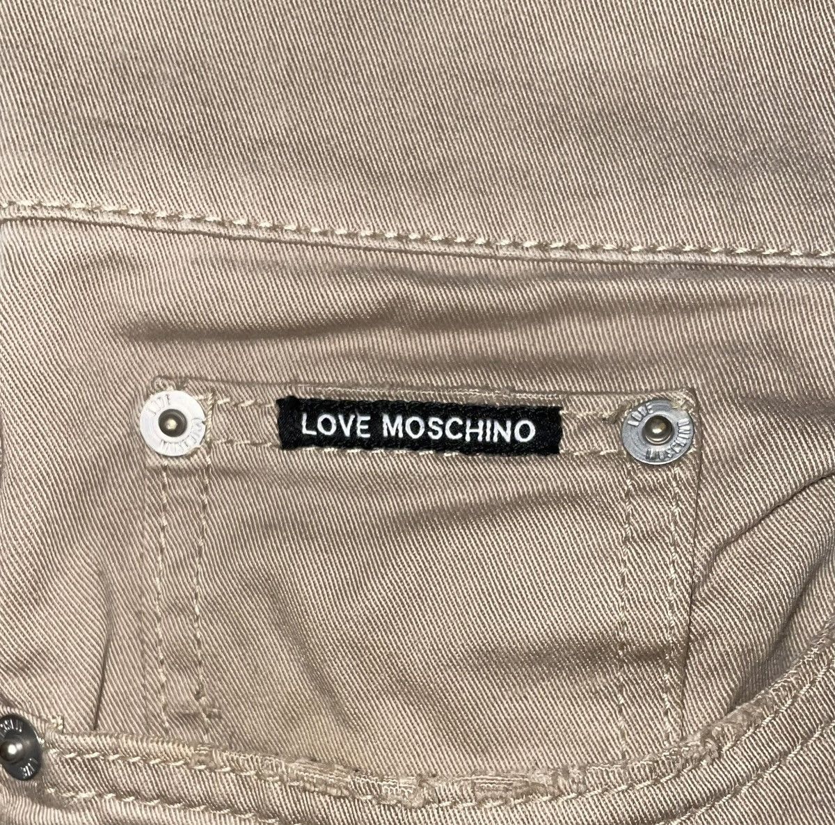 Moschino Love Moschino hand painted trousers (𝗥𝗔𝗥𝗘) Size US 33 - 6 Thumbnail