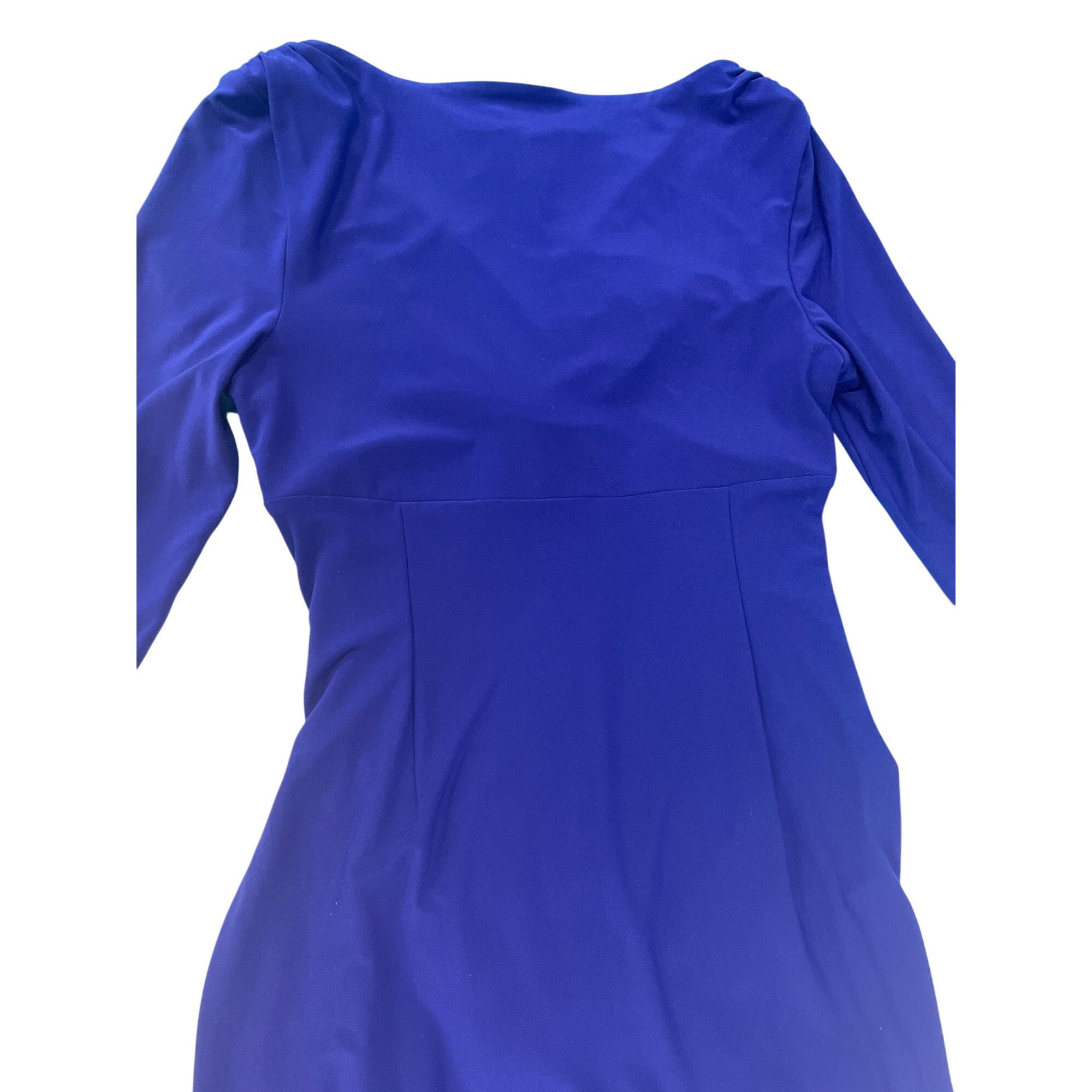 Lauren Ralph Lauren Lauren Ralph Lauren Womens blue v neck poly elast maxi Sleev Size XL / US 12-14 / IT 48-50 - 11 Thumbnail