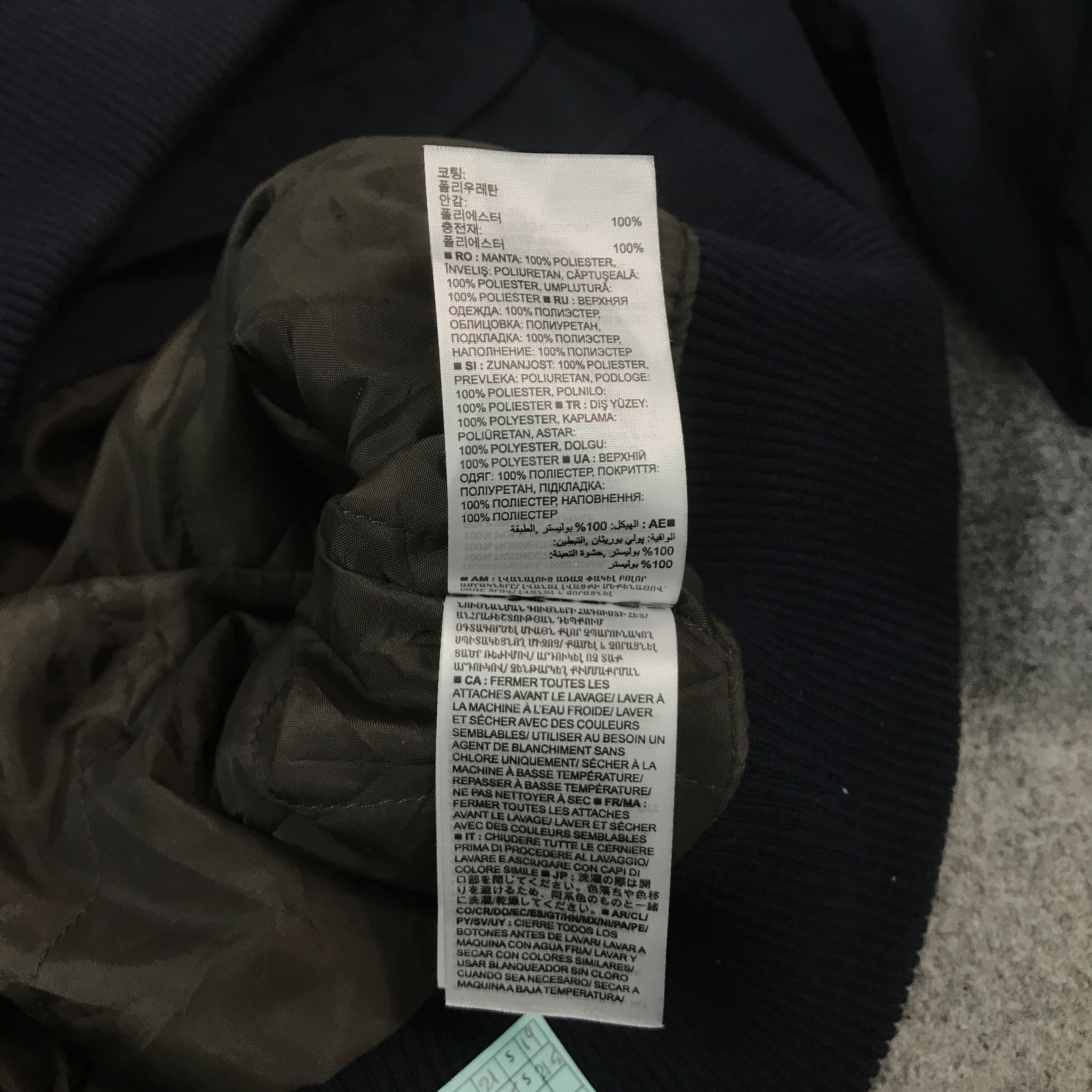 Gap MA 1 DESIGN GAP NAVY BOMBER JACKET Size US S / EU 44-46 / 1 - 14 Thumbnail